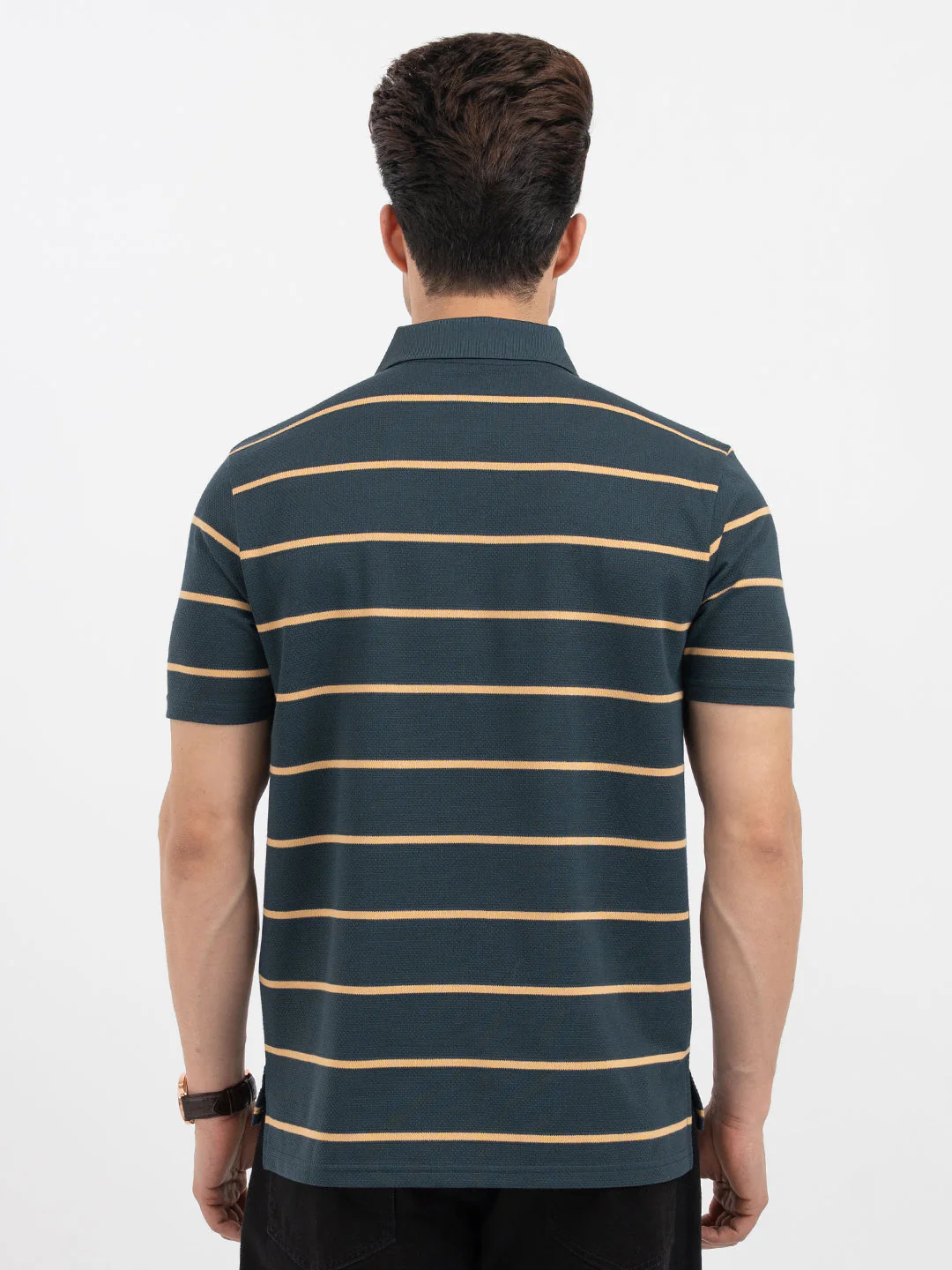 Red Tape Dark Teal Polo T-Shirt for Men - Image 3