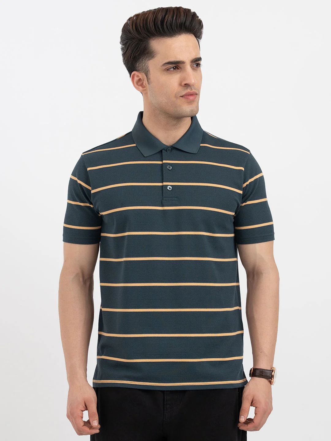 Red Tape Dark Teal Polo T-Shirt for Men - Image 7