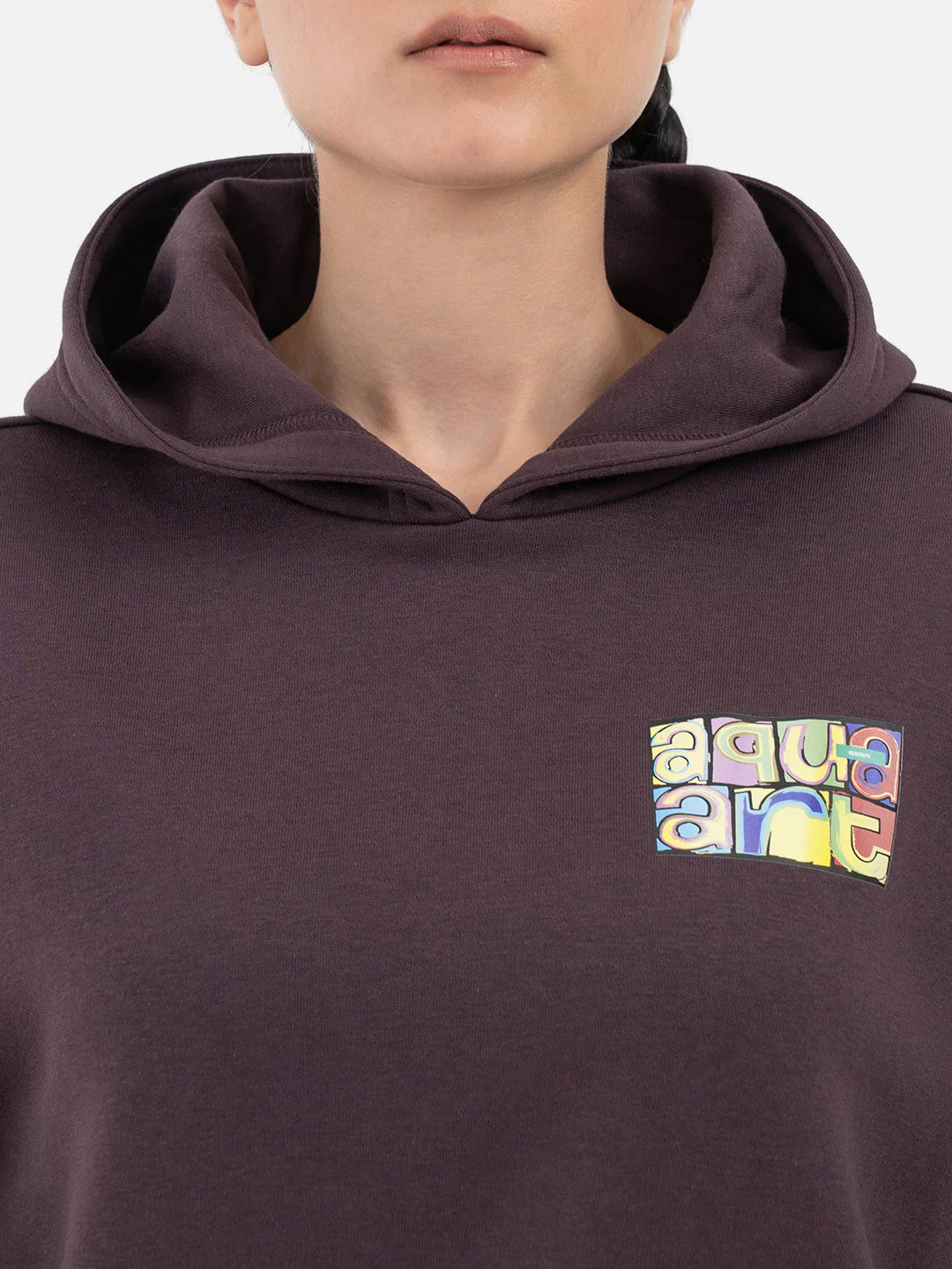 Deep Purple Hoodie for Women - Image 4