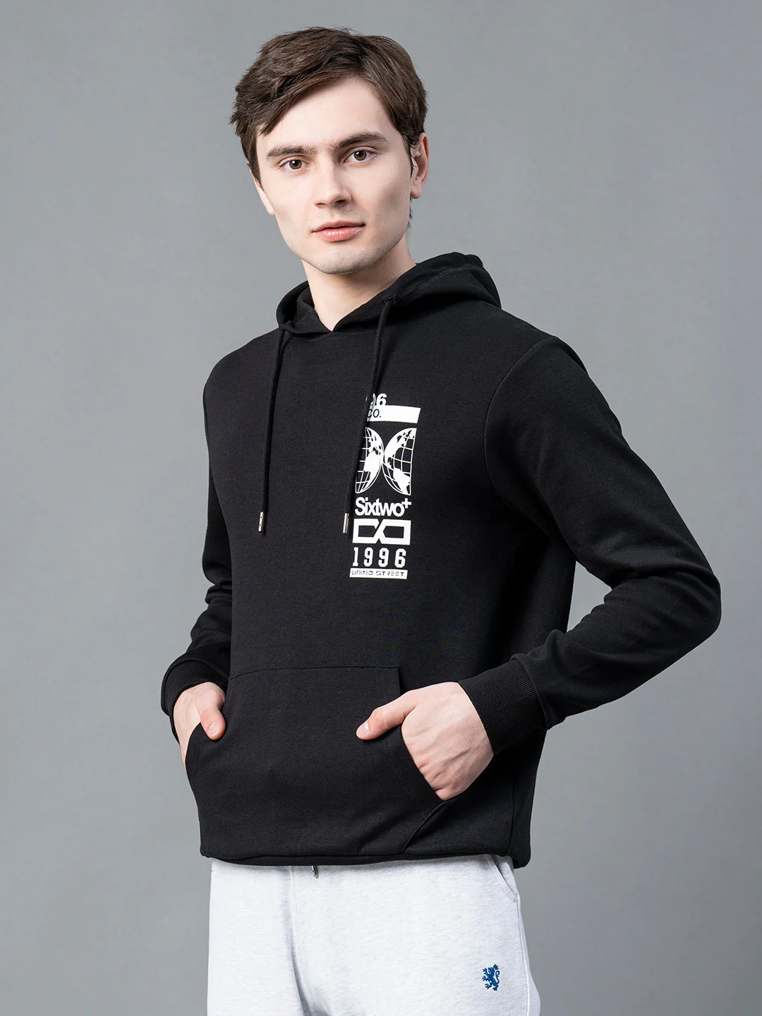 Essential Black Hoodie for Men - Image 2