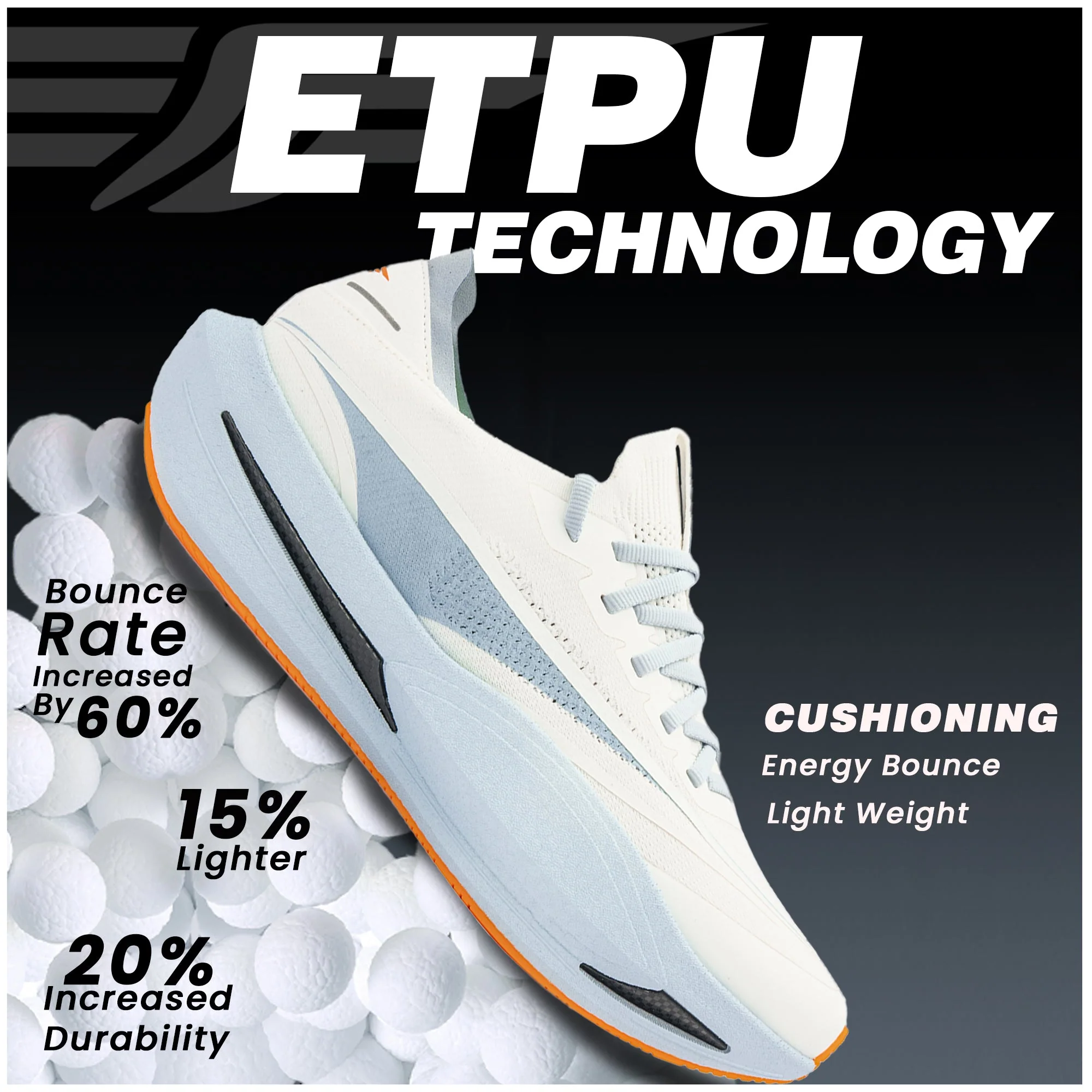 ETPU Athleisure Sports Shoes for Men for Everyday Performance - Image 7