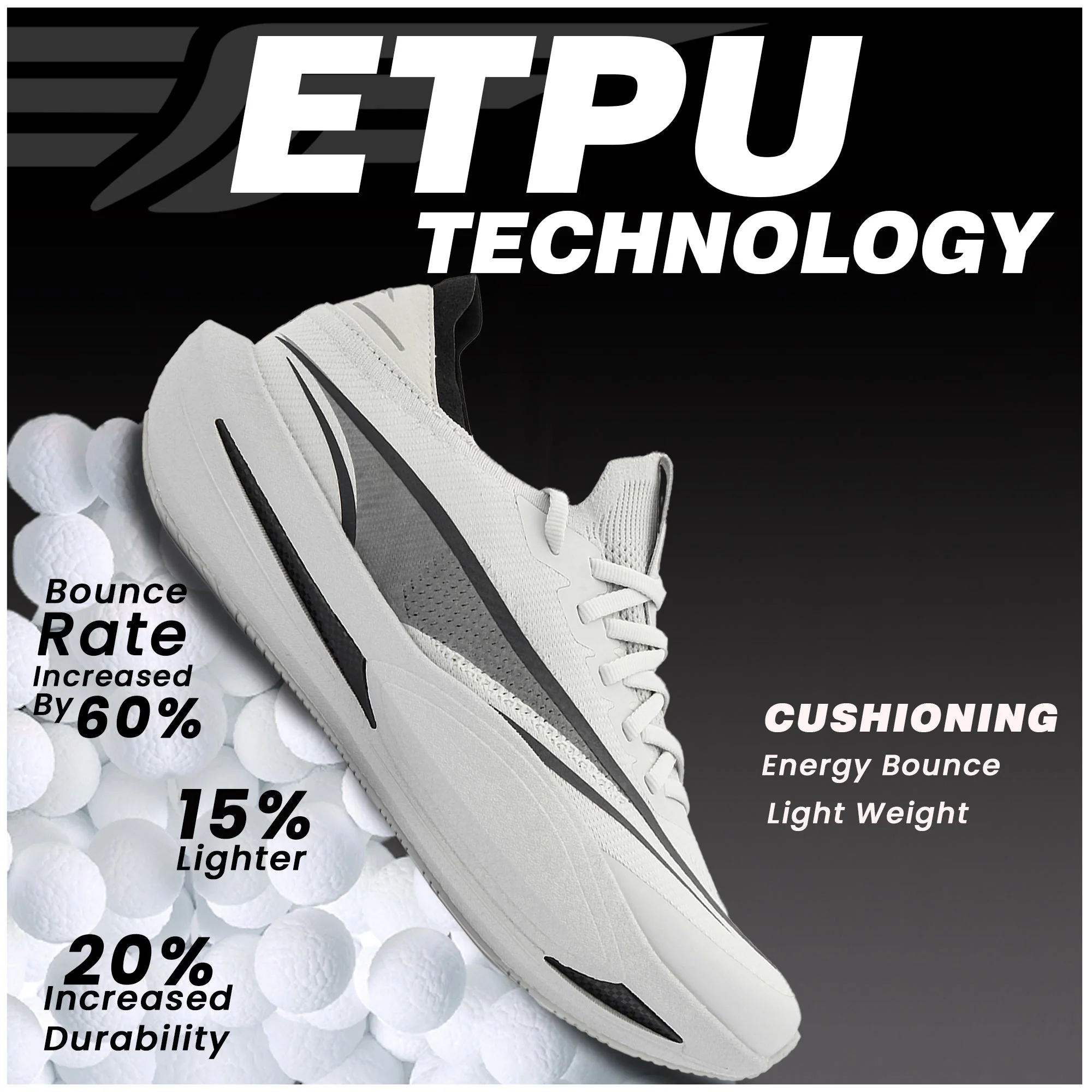 ETPU Athleisure Sports Shoes for Men for Everyday Performance - Image 7