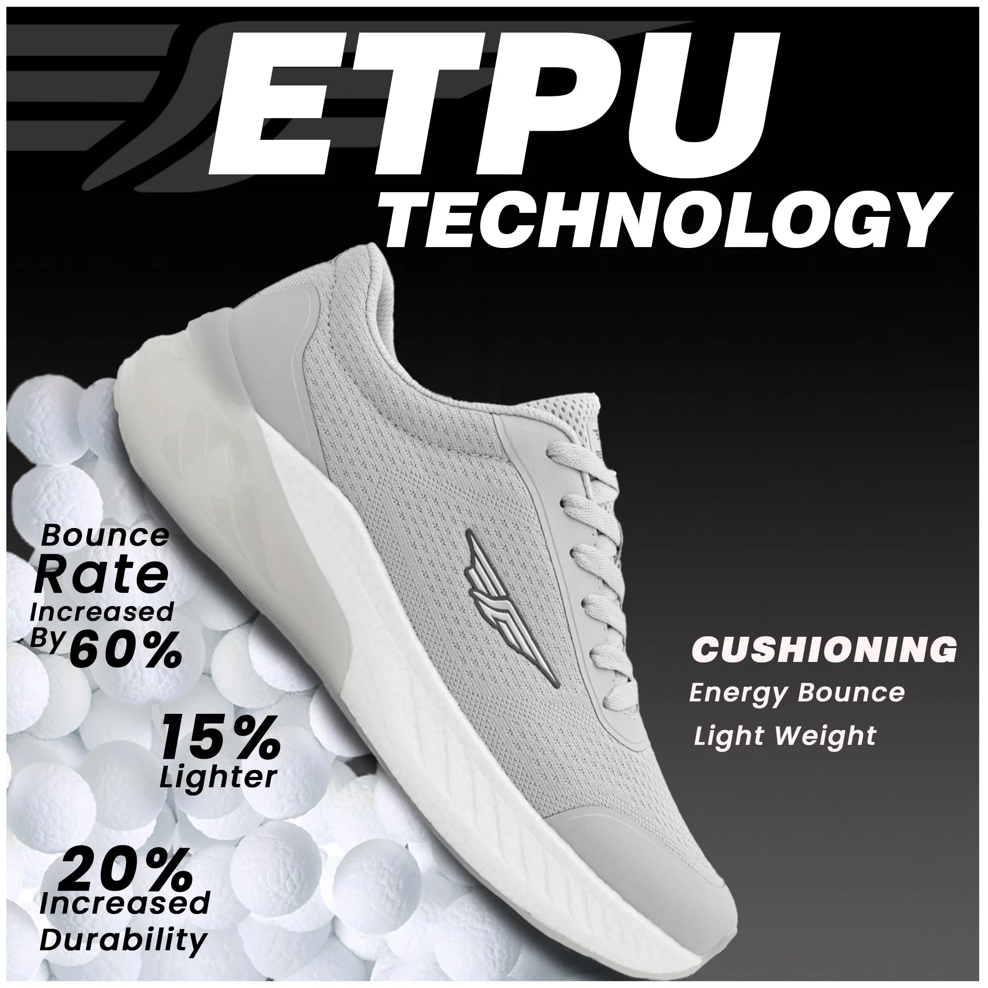 ETPU Athleisure Sports Shoes for Men for Active Comfort - Image 7
