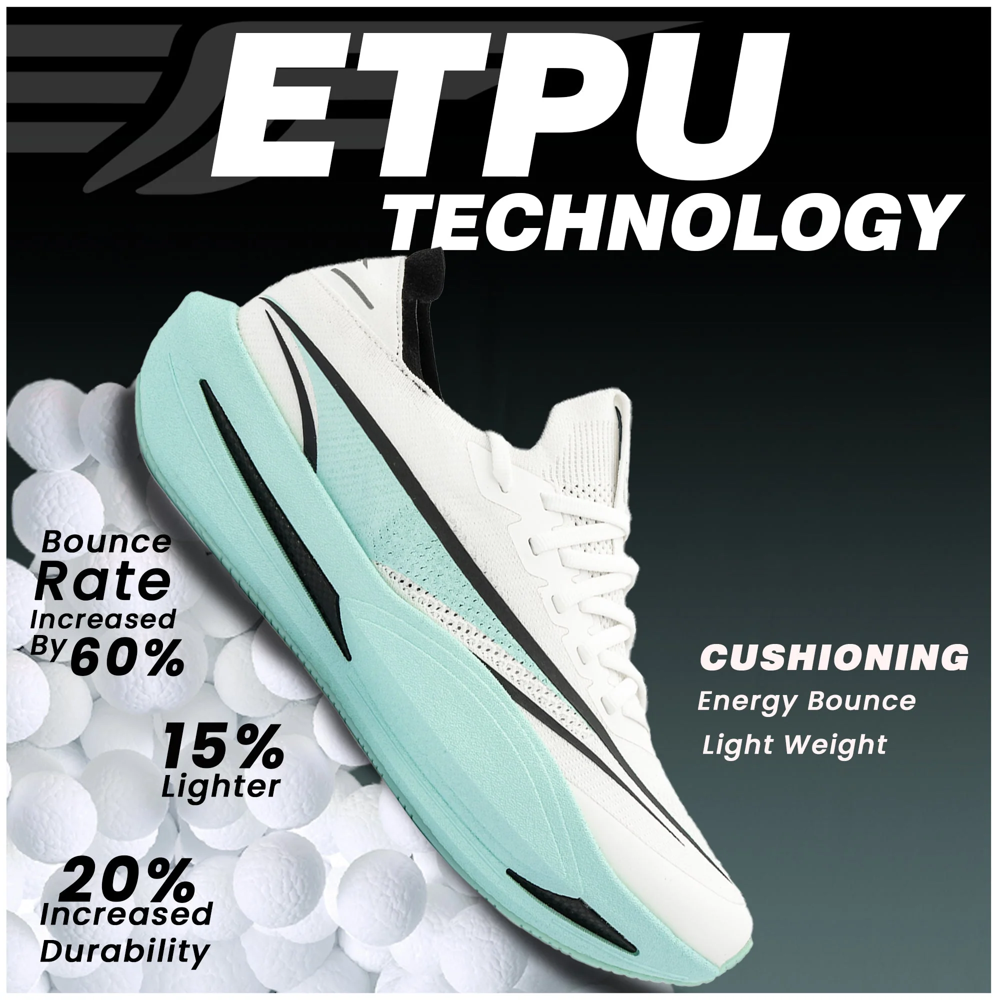 ETPU Athleisure Sports Shoes for Men for Everyday Performance - Image 7