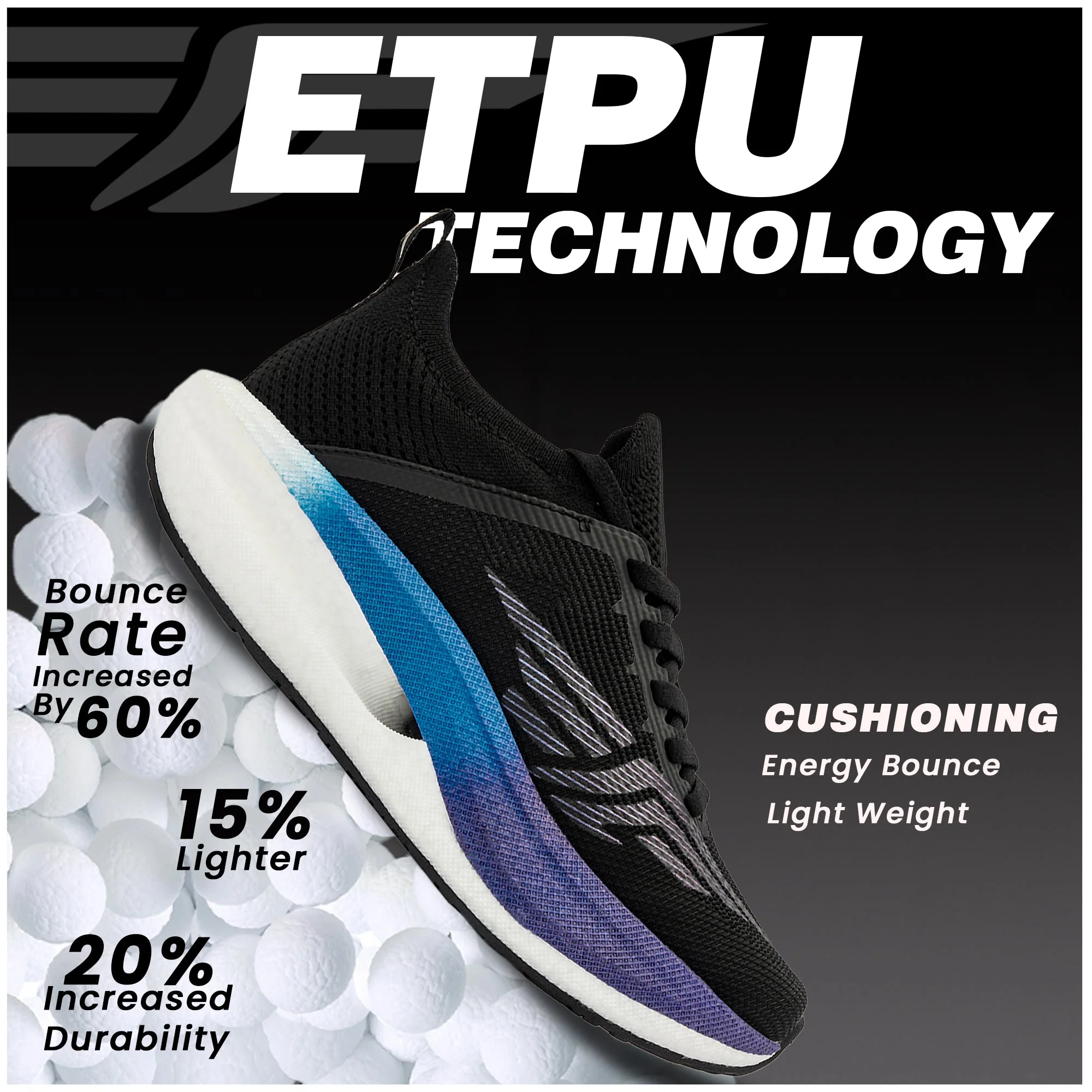 ETPU Sports Shoes for Men for Everyday Comfort - Image 7