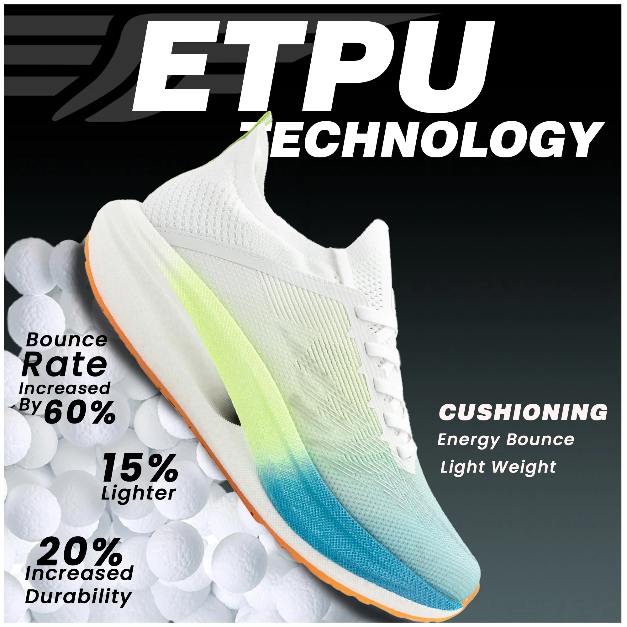 ETPU Sports Shoes for Men for Everyday Comfort - Image 7