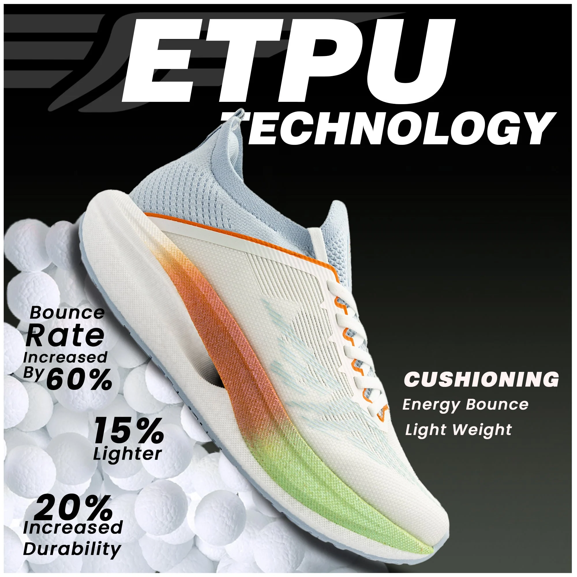 ETPU Sports Shoes for Men for Everyday Comfort - Image 7