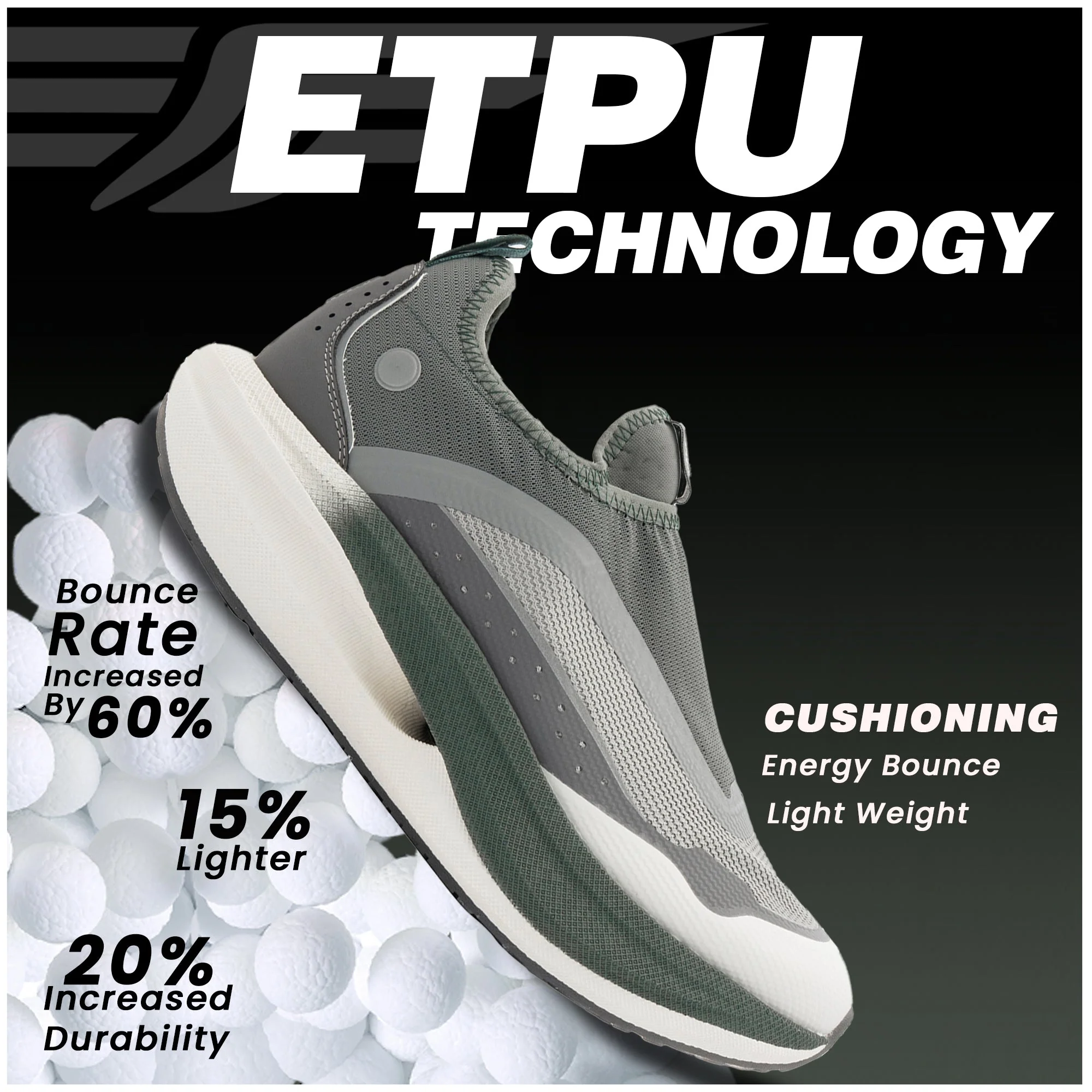 ETPU Walking Slip-On Shoes for Men for Effortless Walk - Image 7