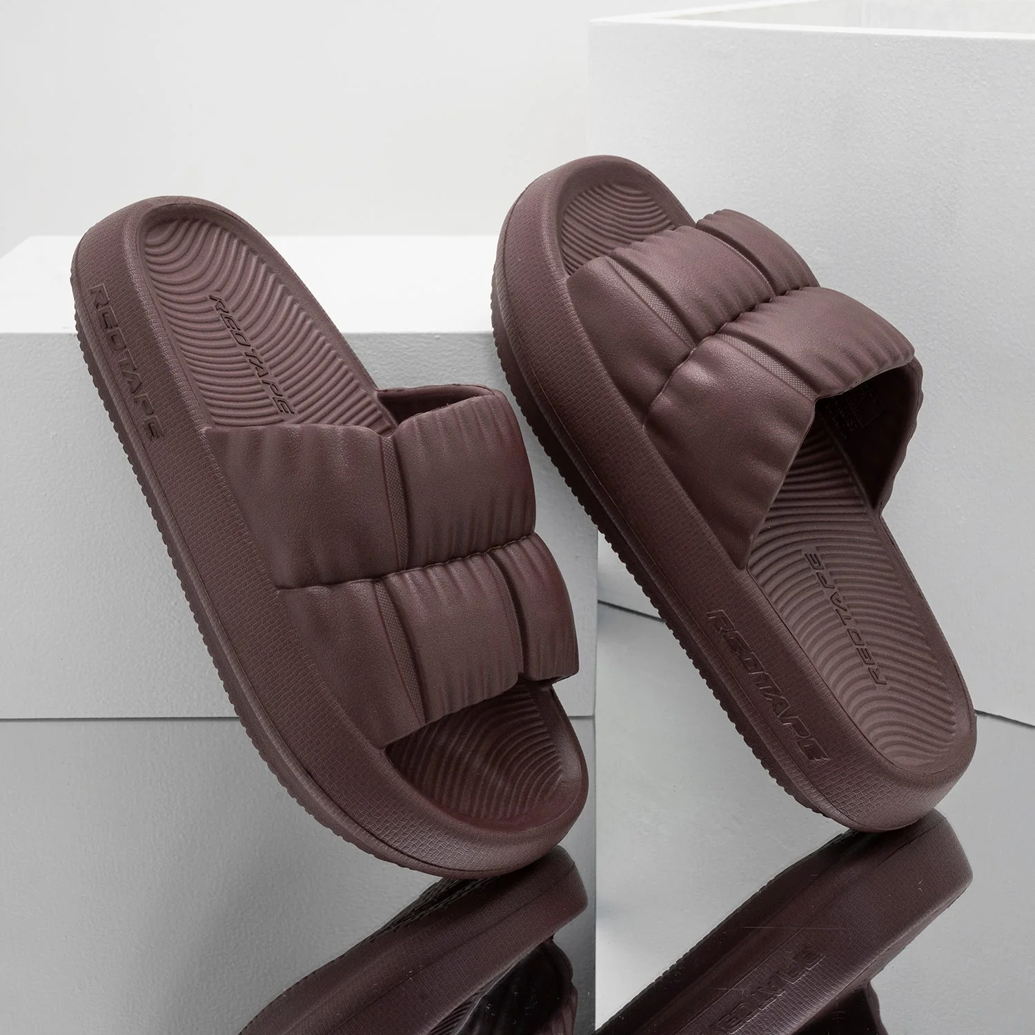 Flip Flop Sliders for Women | Refined Round-Toe Shape with a Relaxing Slip-On Support - Image 6
