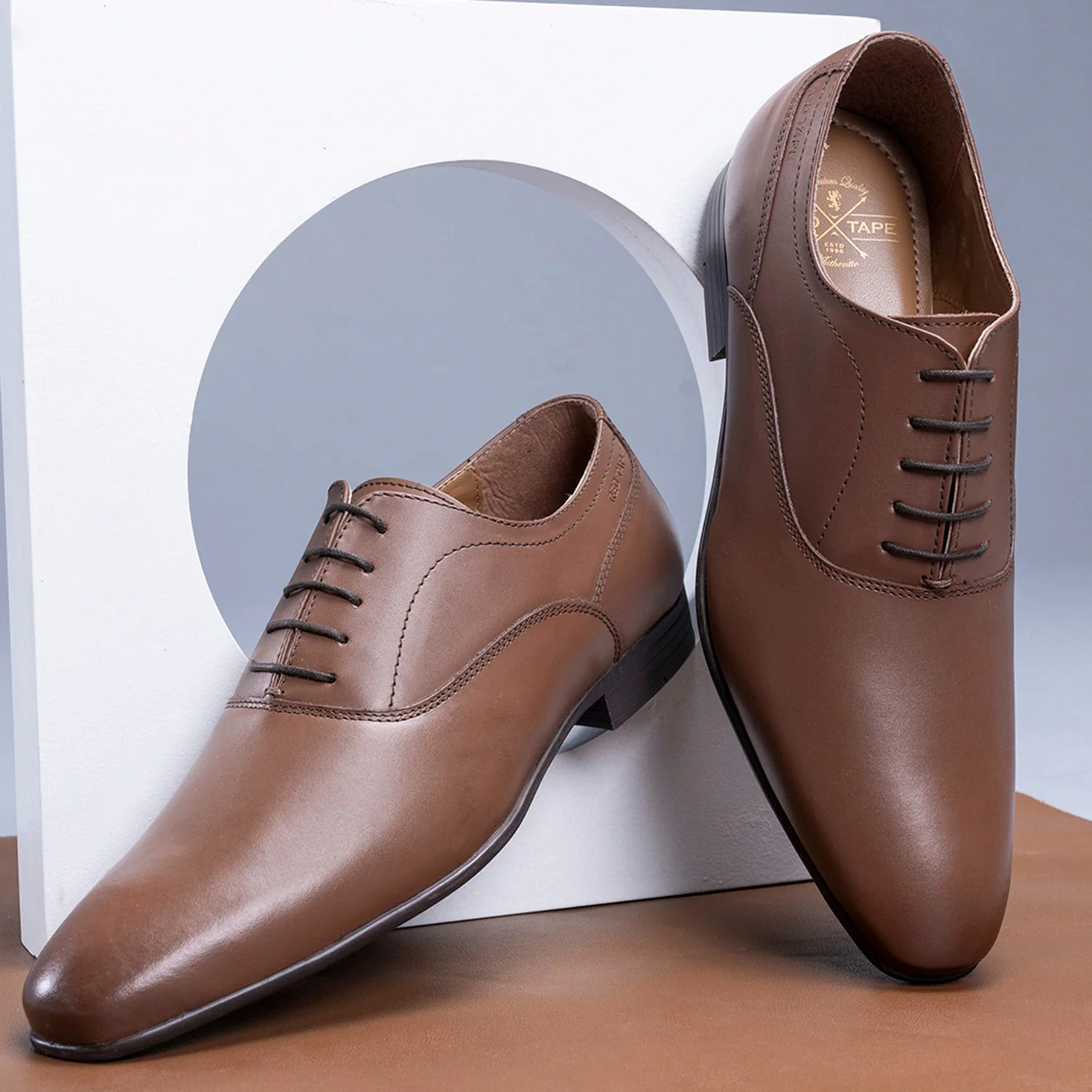 Formal-Dress-Shoes-for-Men-|-Soft-Cushioned-Insole,-Slip-Resistance,-Dynamic-Feet-Support,-Arch-Support-&-Shock-Absorption - Image 6