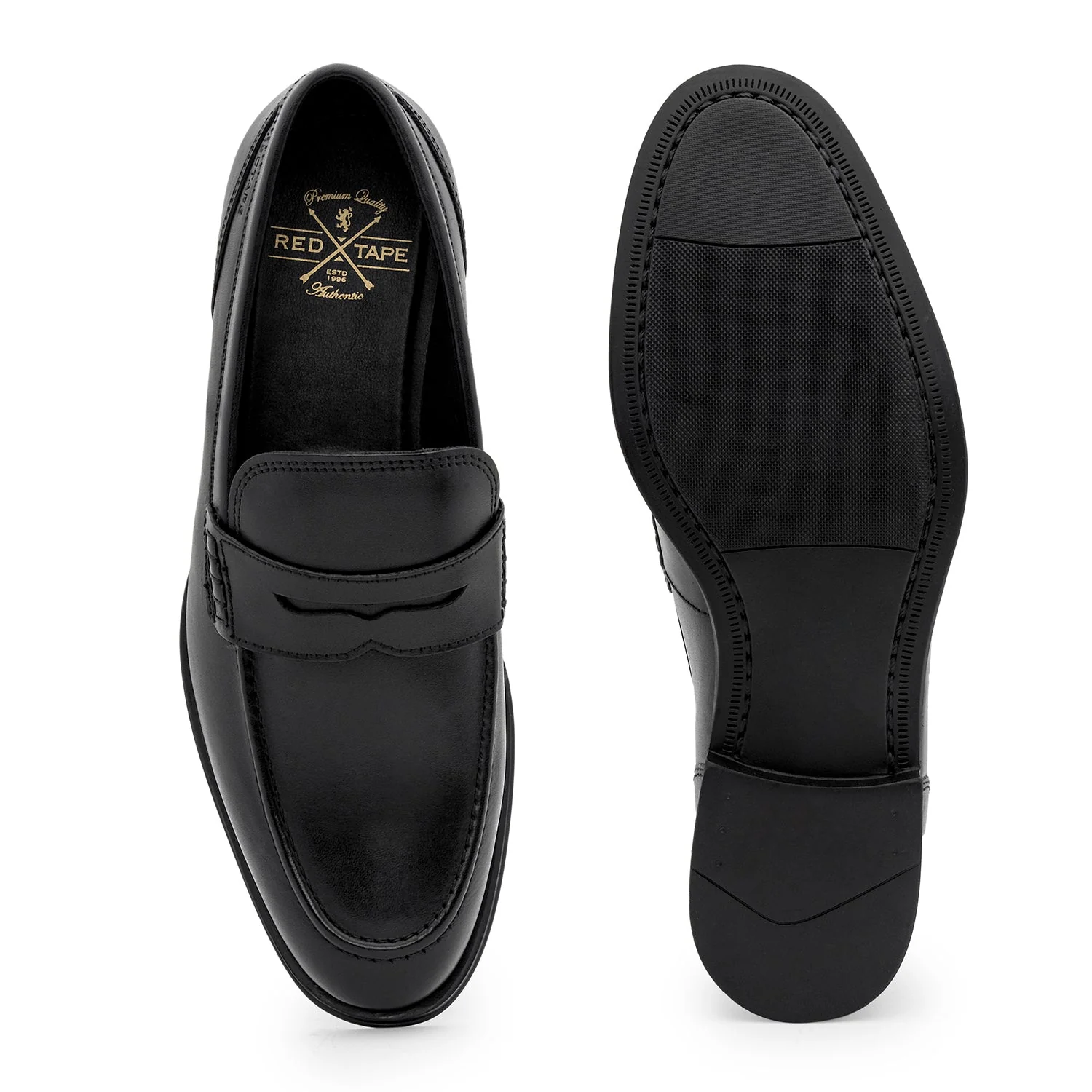 Formal Loafers for Men | Real Leather Shoes With Low-cut Pattern - Image 4