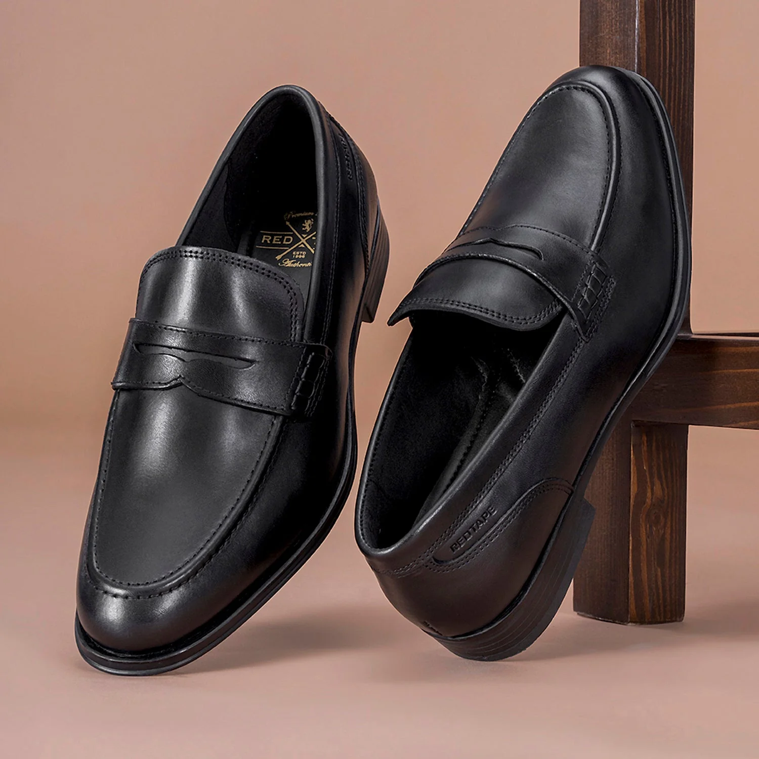 Formal Loafers for Men | Real Leather Shoes With Low-cut Pattern - Image 6