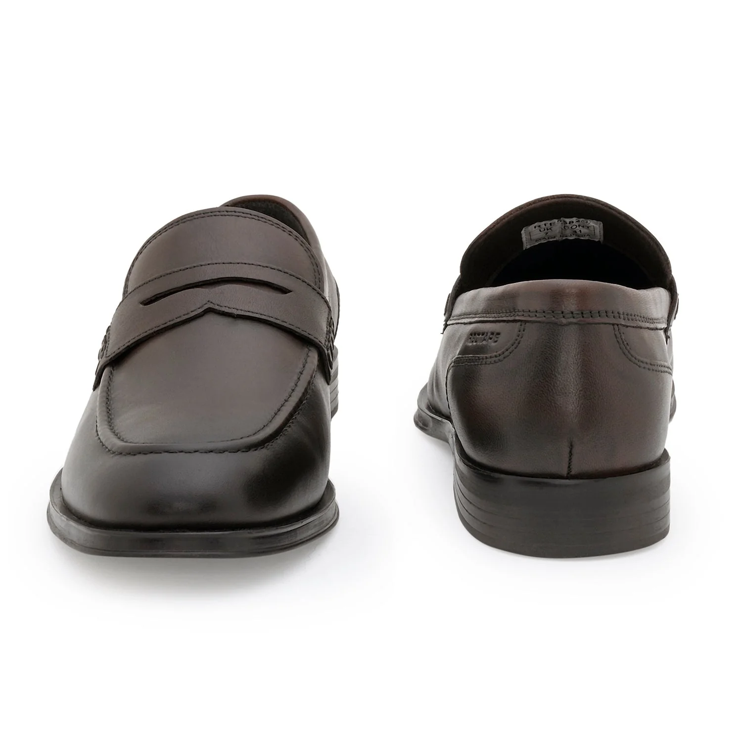 Formal Loafers for Men | Real Leather Shoes With Low-cut Pattern - Image 4