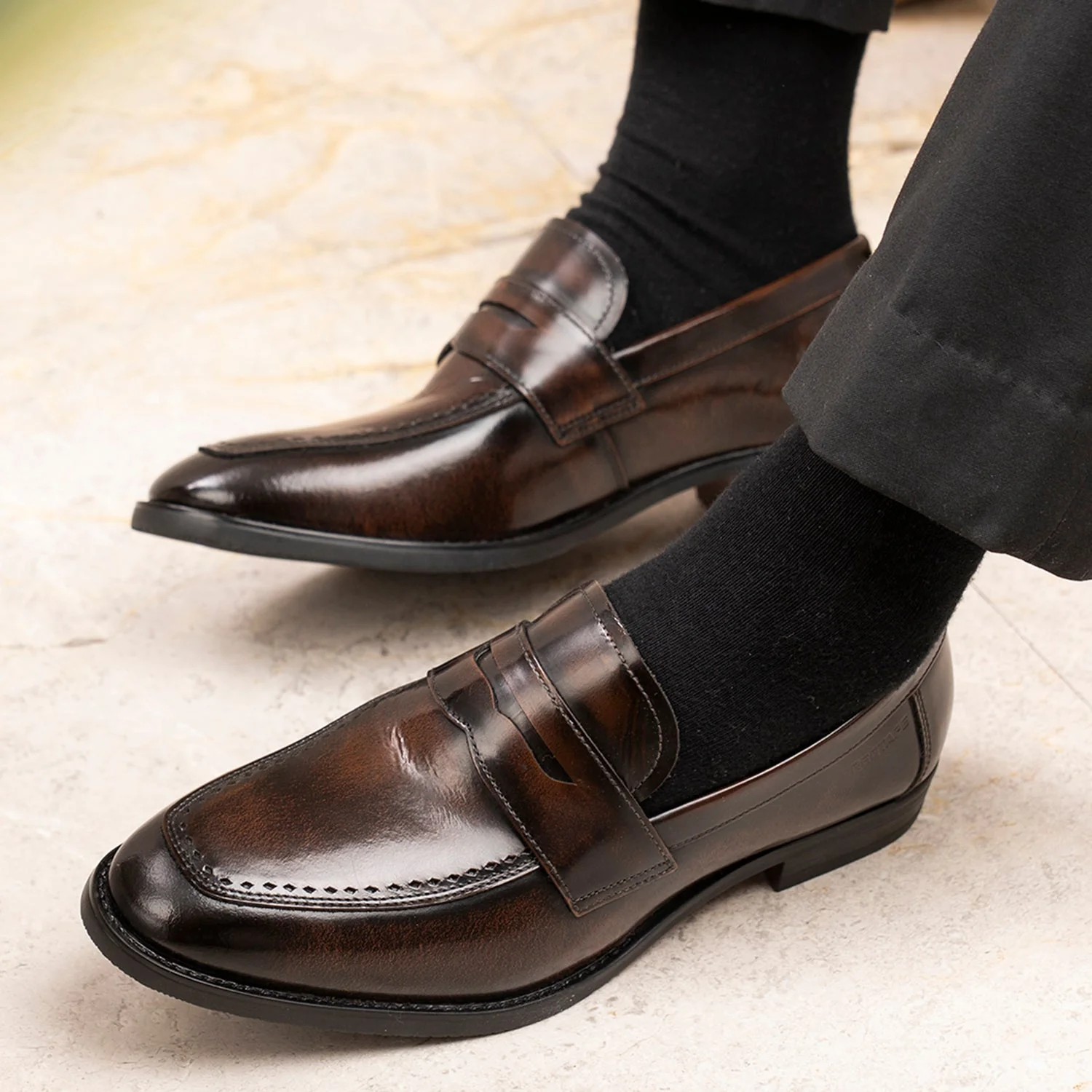 Formal Loafers for Men | Timeless Office Elegance - Image 6