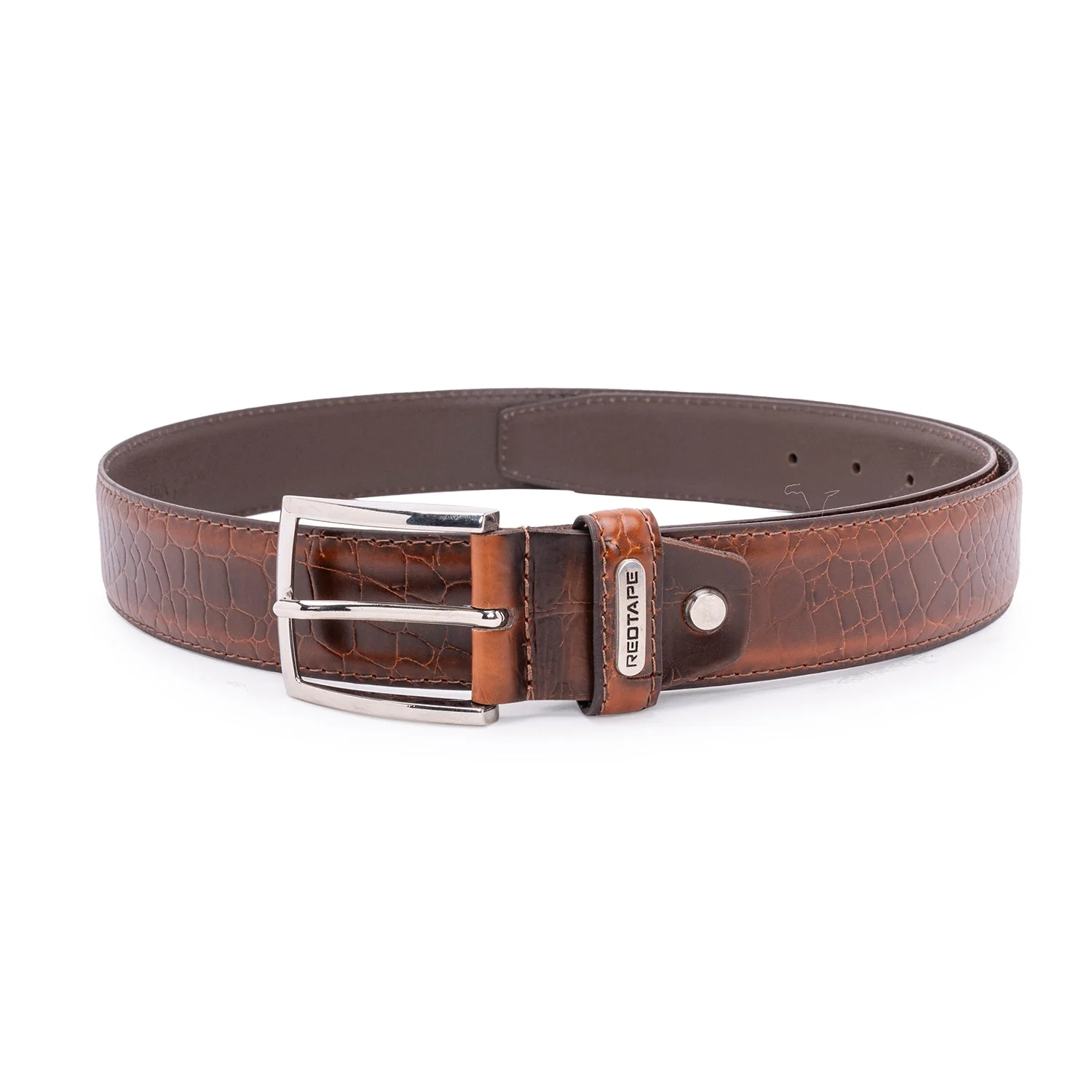 Genuine Brown Leather Belt For Men | Solid Leather Belt | Classic and Durable - Image 2