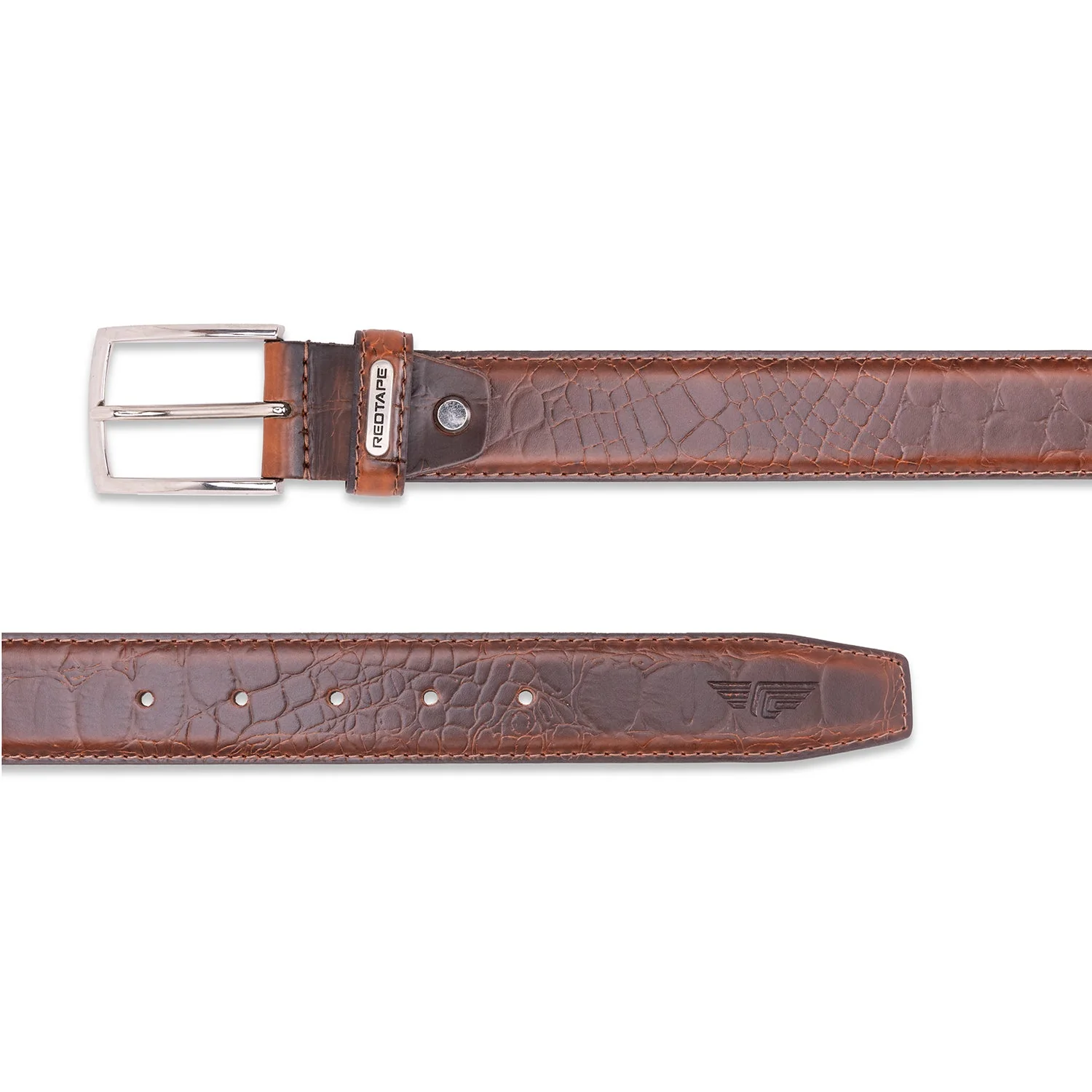 Genuine Brown Leather Belt For Men | Solid Leather Belt | Classic and Durable - Image 4