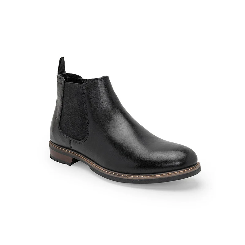 Genuine Leather Chelsea Boots for Men - Image 2