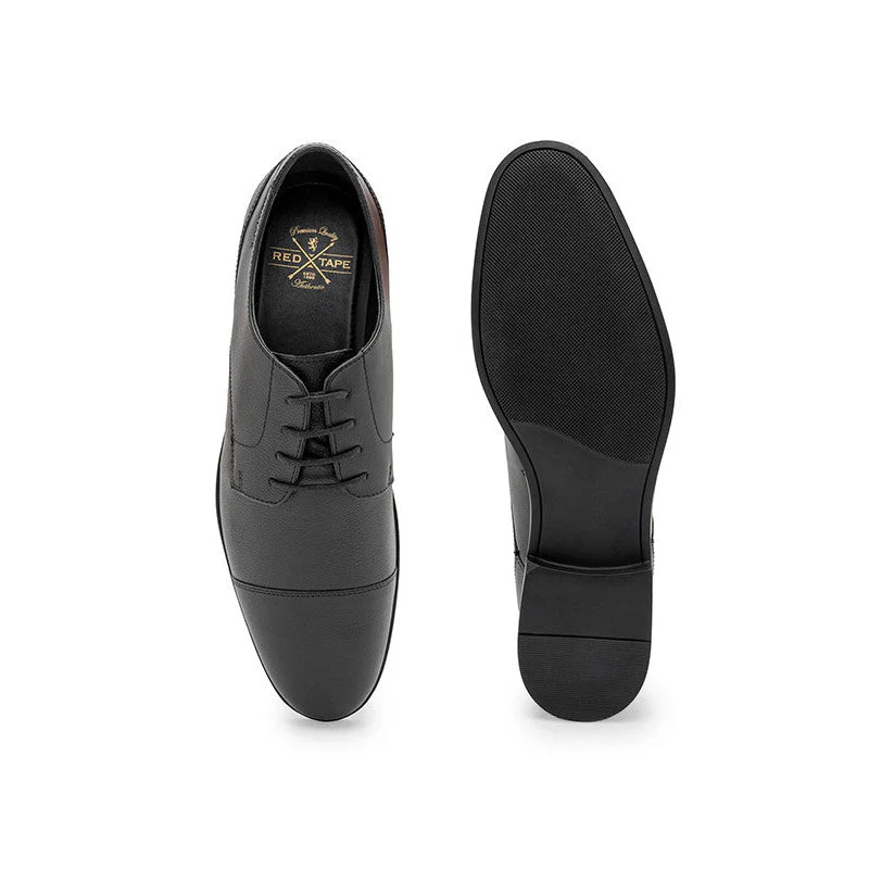 Red Tape Genuine Leather Formal Dress Shoes for Men | Soft Cushioned Insole, Slip-Resistance, Dynamic Feet Support, Arch Support & Shock Absorption - Image 6