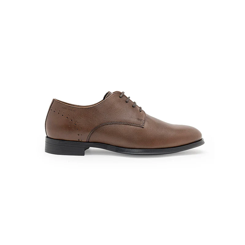Genuine Leather Formal Dress Shoes for Men | Soft Cushioned Insole, Slip-Resistance, Dynamic Feet Support, Arch Support & Shock Absorption - Image 3
