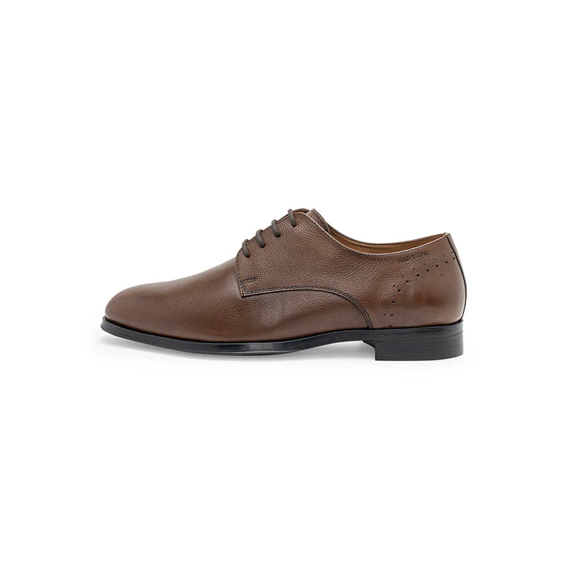 Genuine Leather Formal Dress Shoes for Men | Soft Cushioned Insole, Slip-Resistance, Dynamic Feet Support, Arch Support & Shock Absorption - Image 4