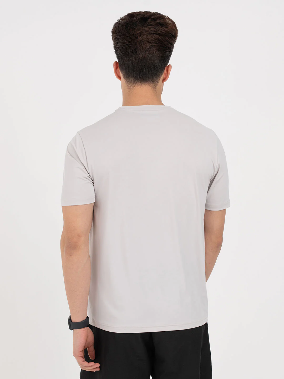 Graphic Light Grey Tshirt for Men | Daily Activewear - Image 3