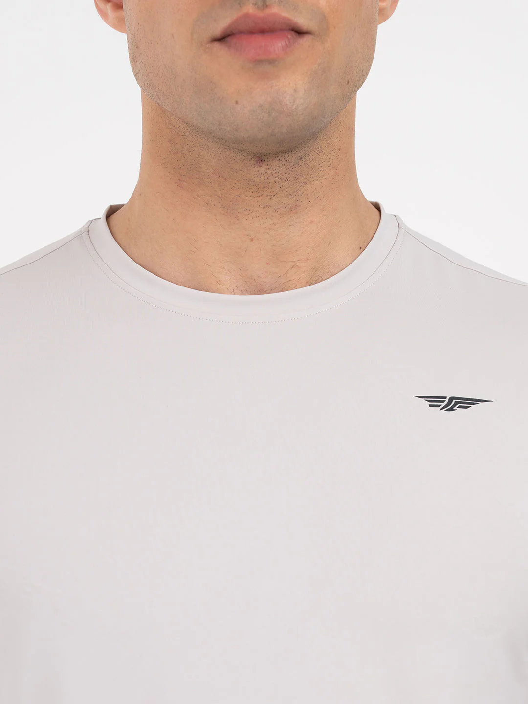 Graphic Light Grey Tshirt for Men | Daily Activewear - Image 4