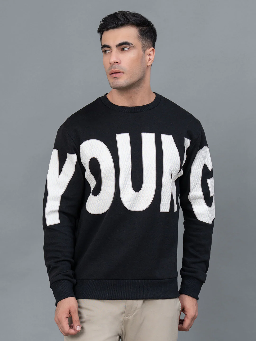 Graphic Print Sweatshirt for Men