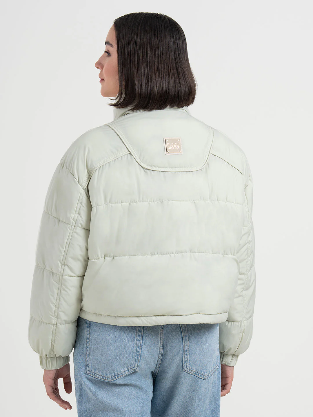 Green Bomber Jacket for Women | Stylish Winter Essential - Image 4