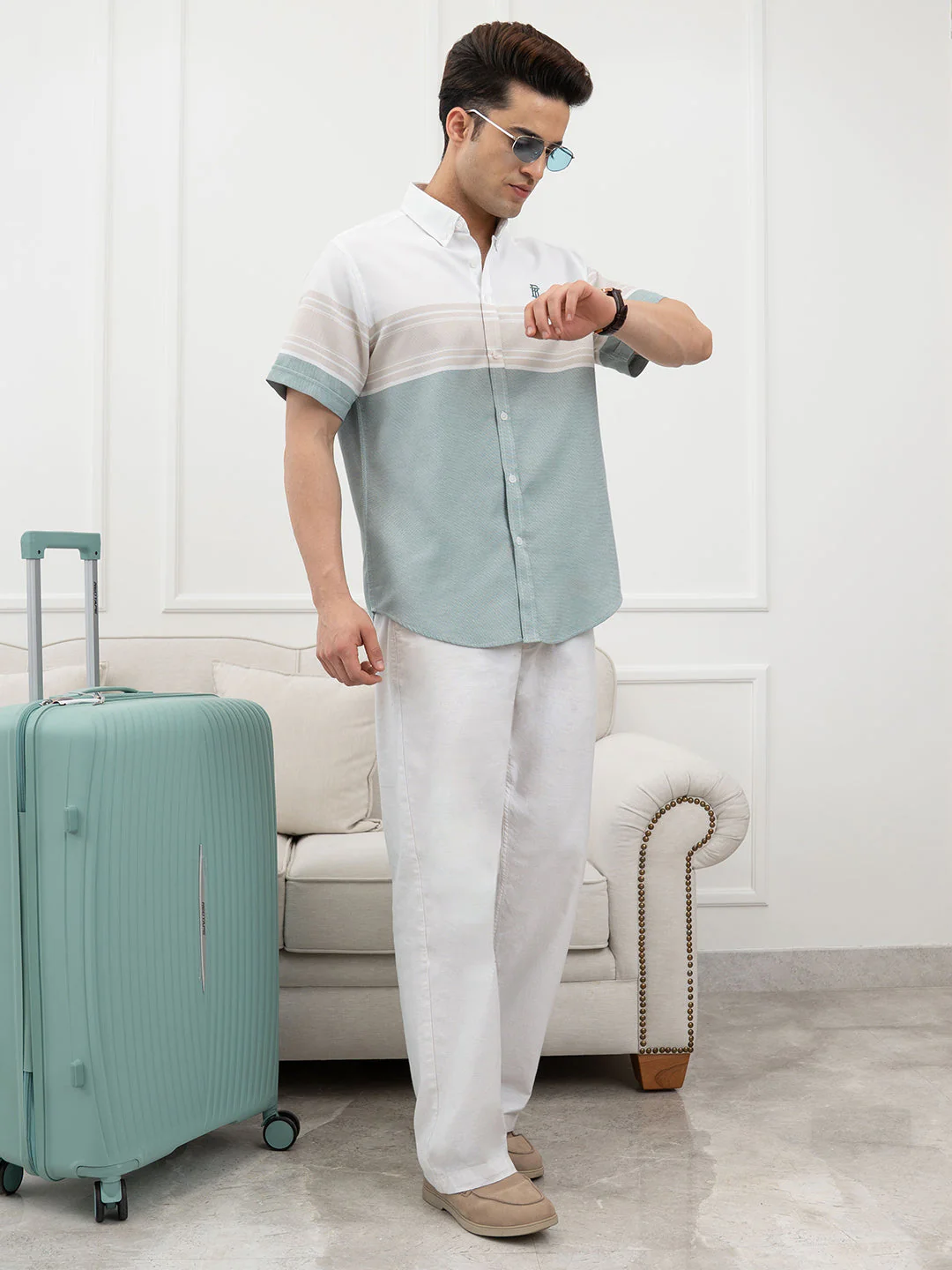 Green Shirt Men - Image 5