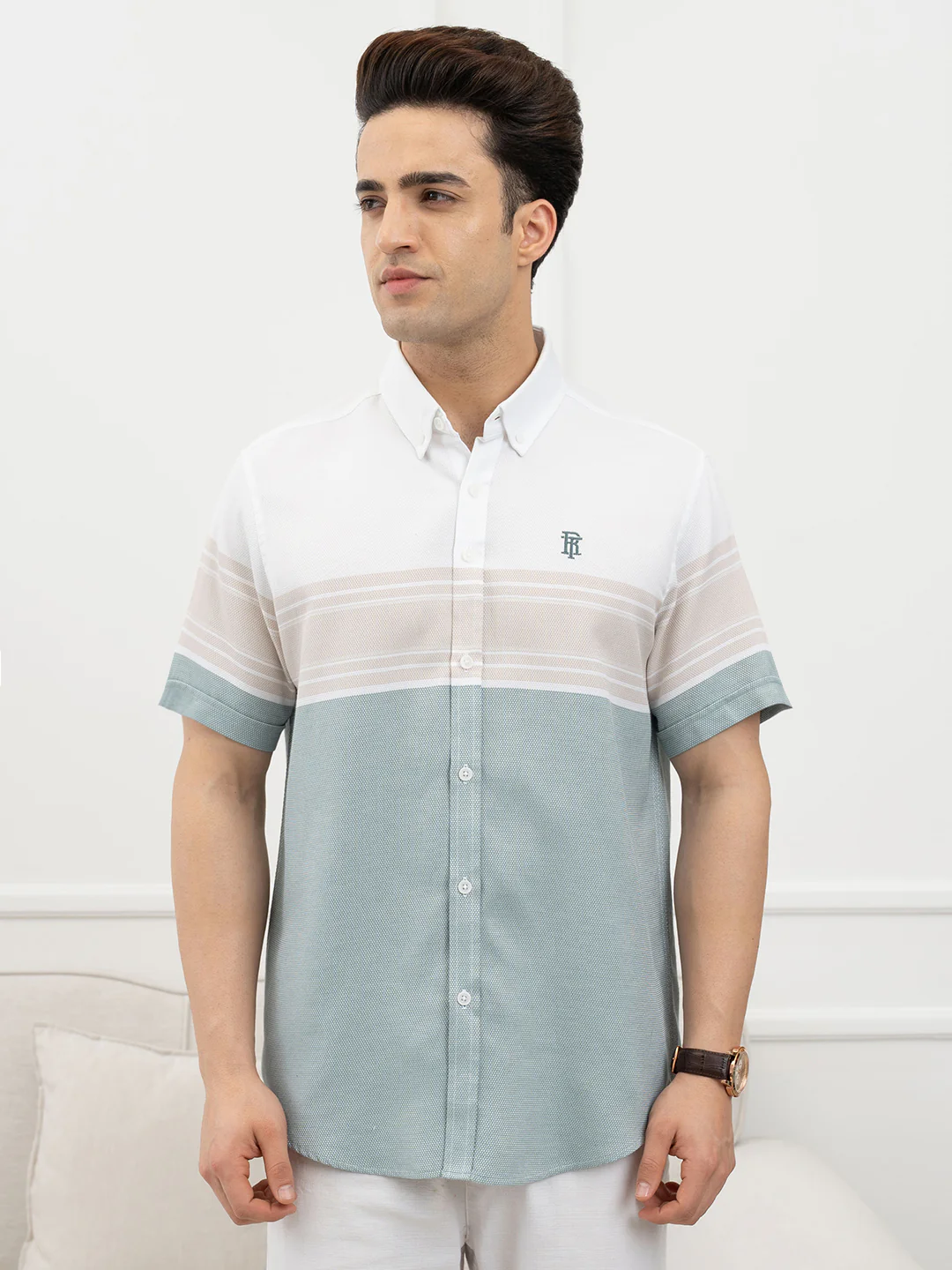 Green Shirt Men - Image 7