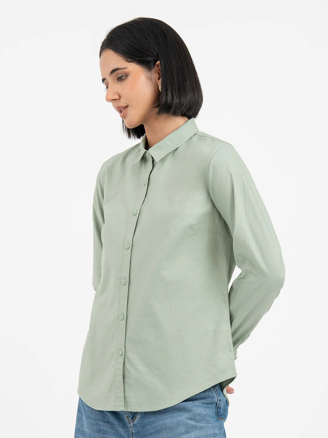 Green Shirt Women's - Image 2