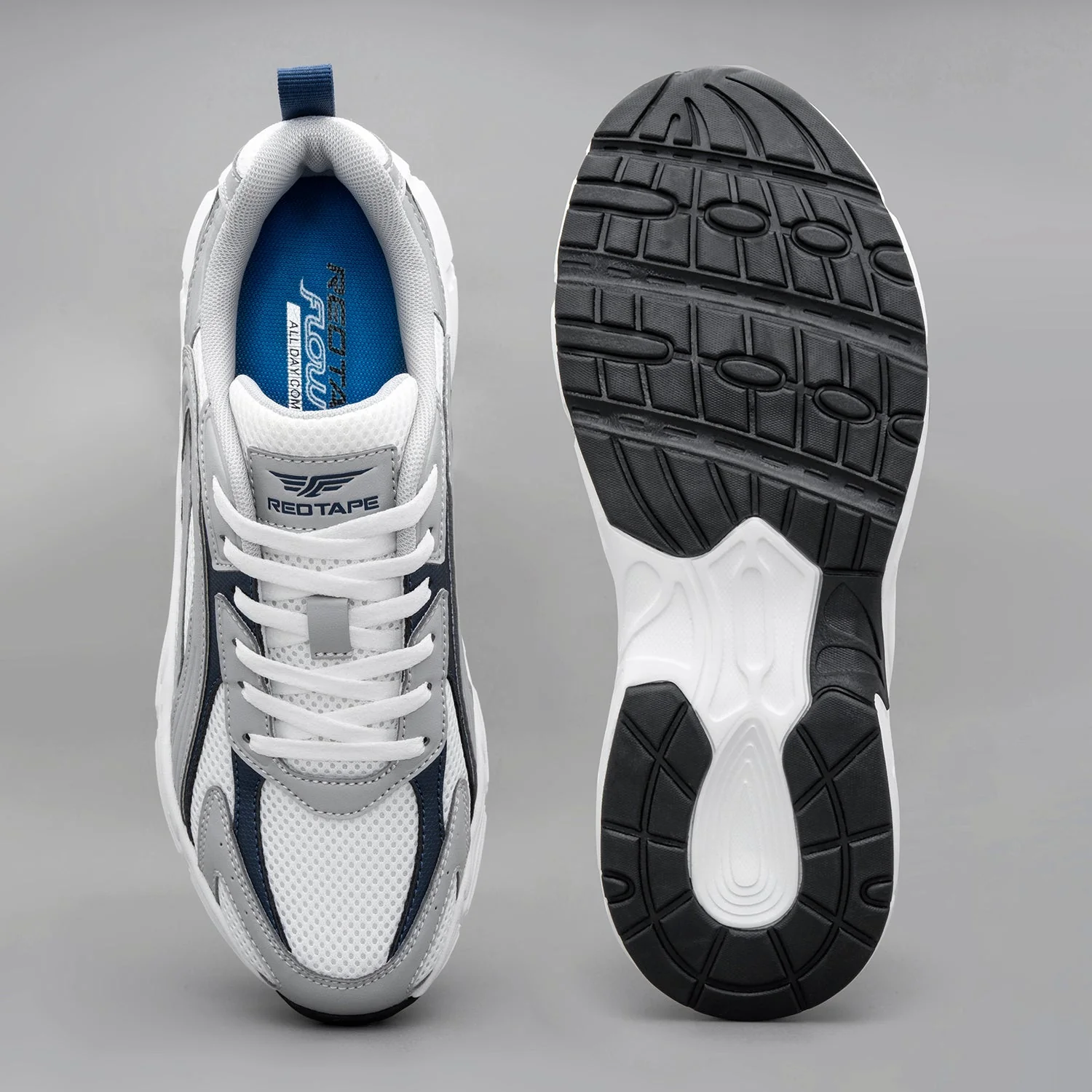 Grey and White Shoes for Men - Image 5