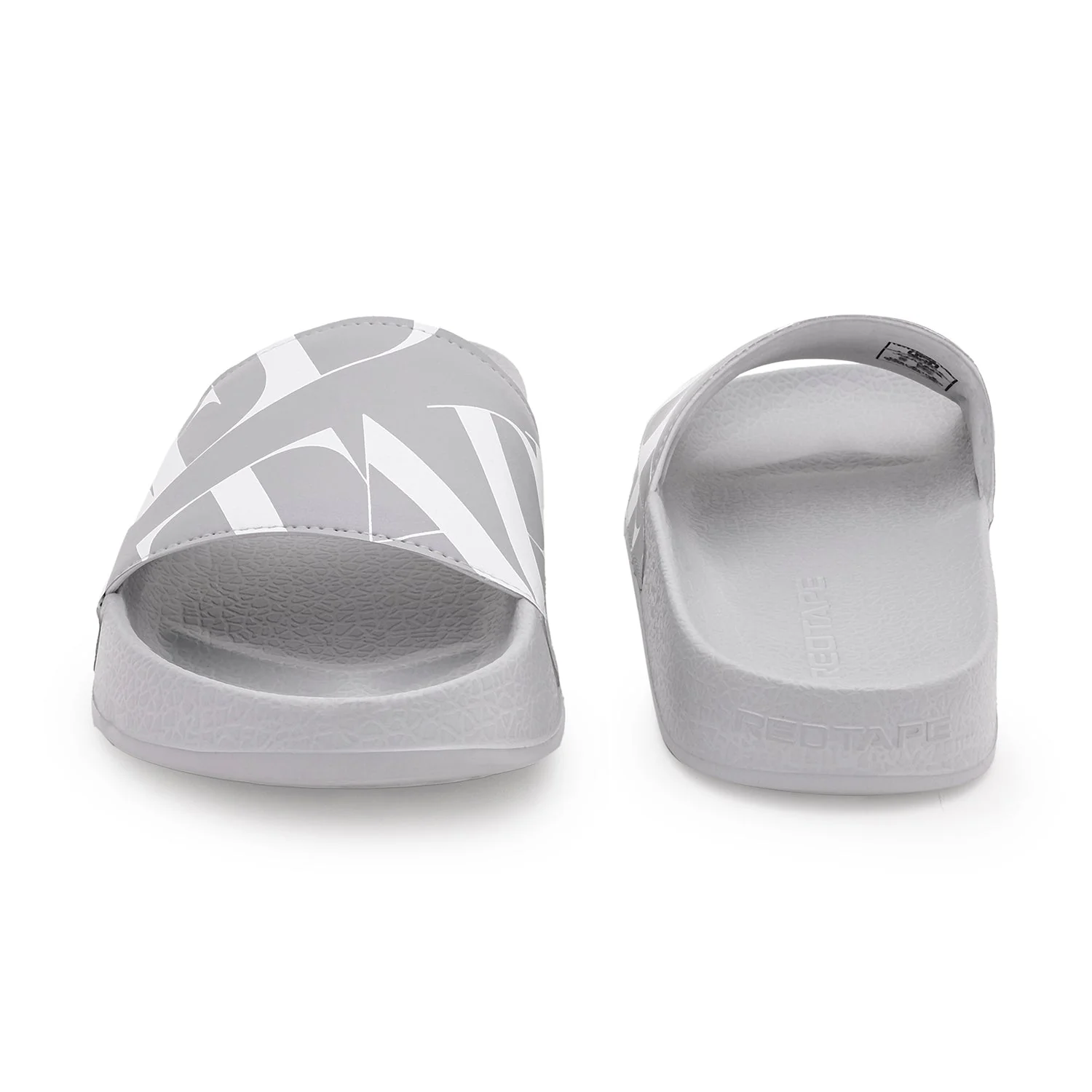 Grey Casual Pool Sliders for Men | Everyday Comfort - Image 4