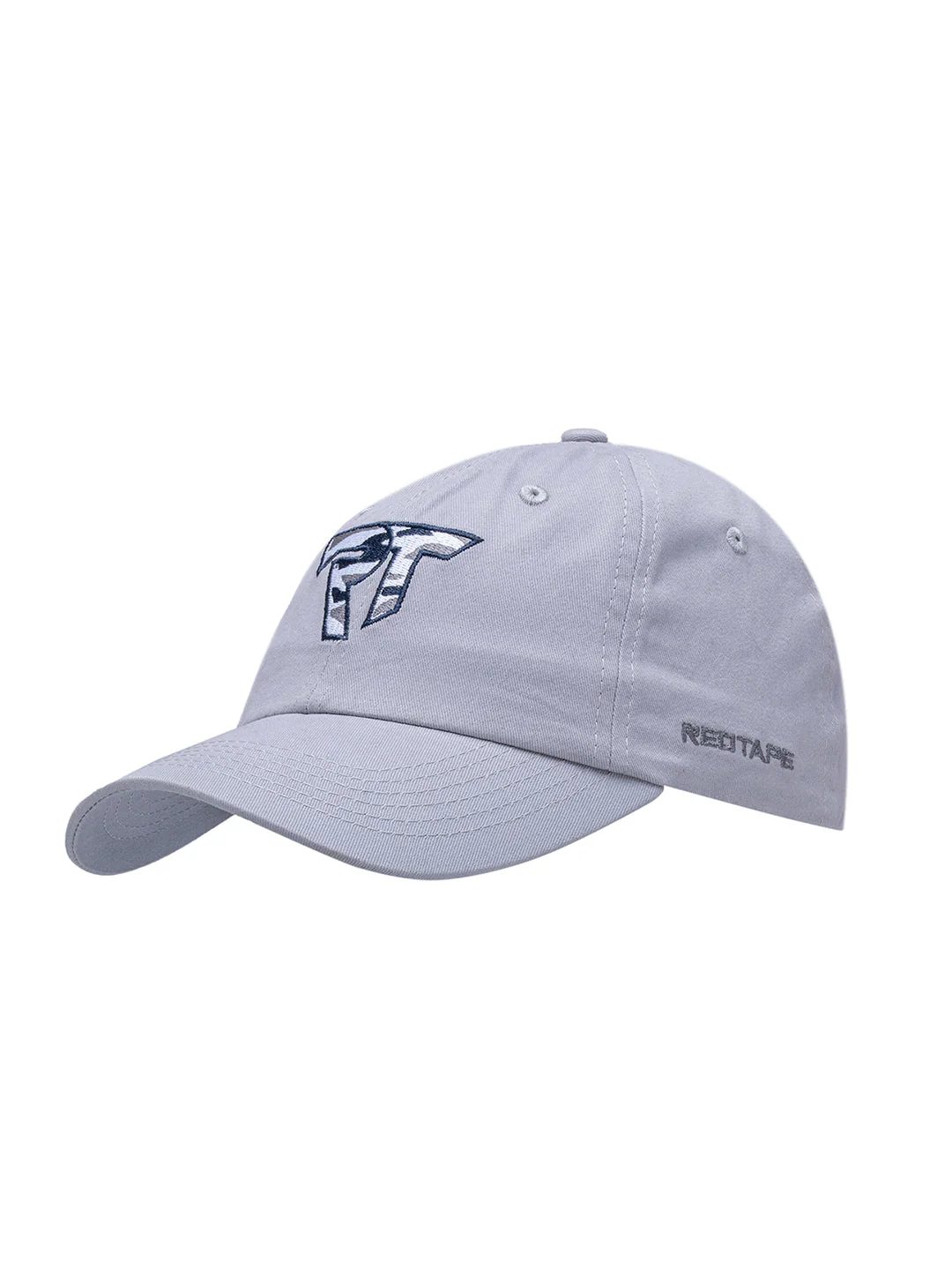 Grey Free Size Solid Unisex Cap | All Sports Cap with Airholes & Adjustable Strap - Image 6