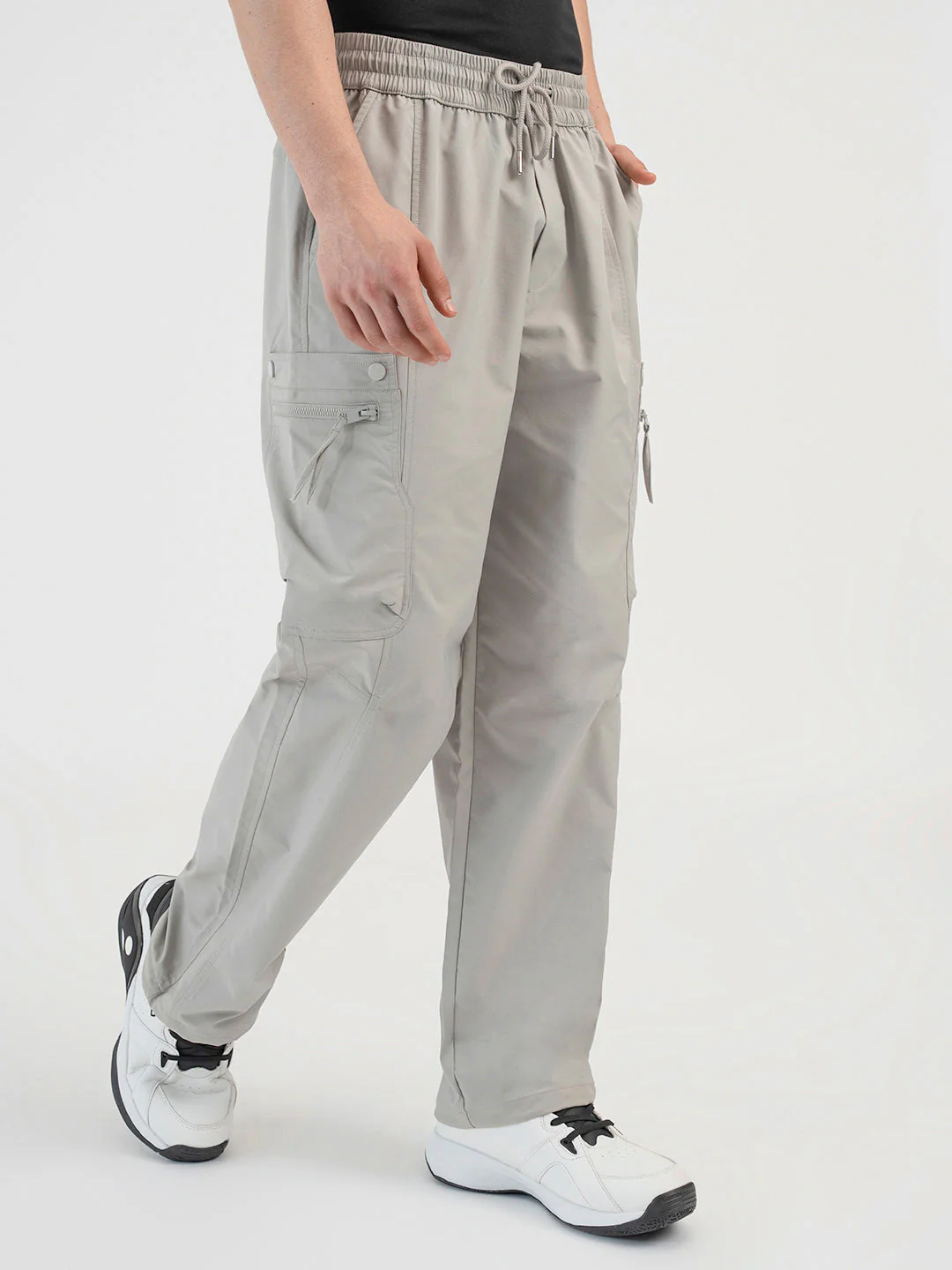 Red Tape Grey & Olive Pants for Men - Image 6