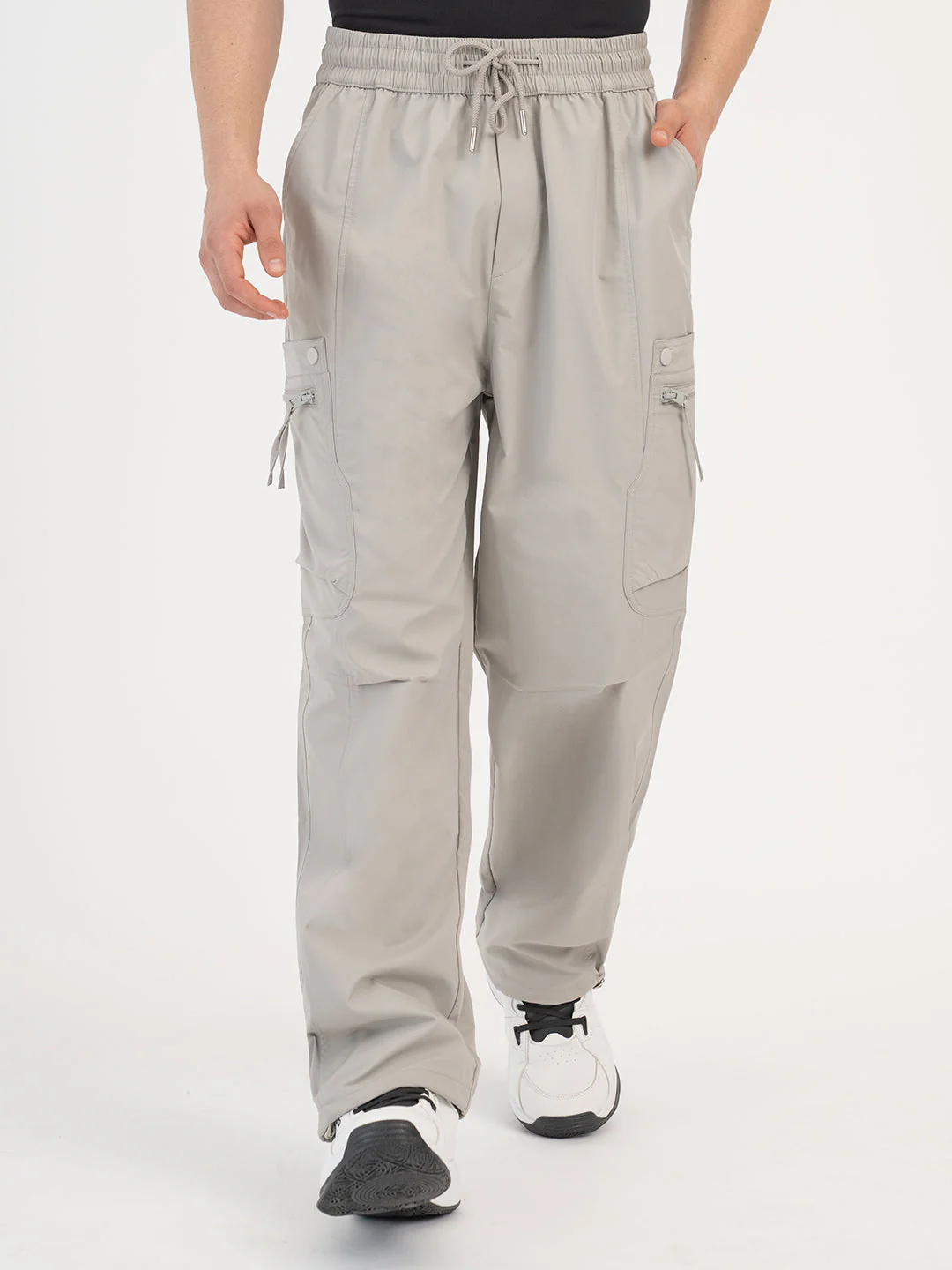Red Tape Grey & Olive Pants for Men - Image 7