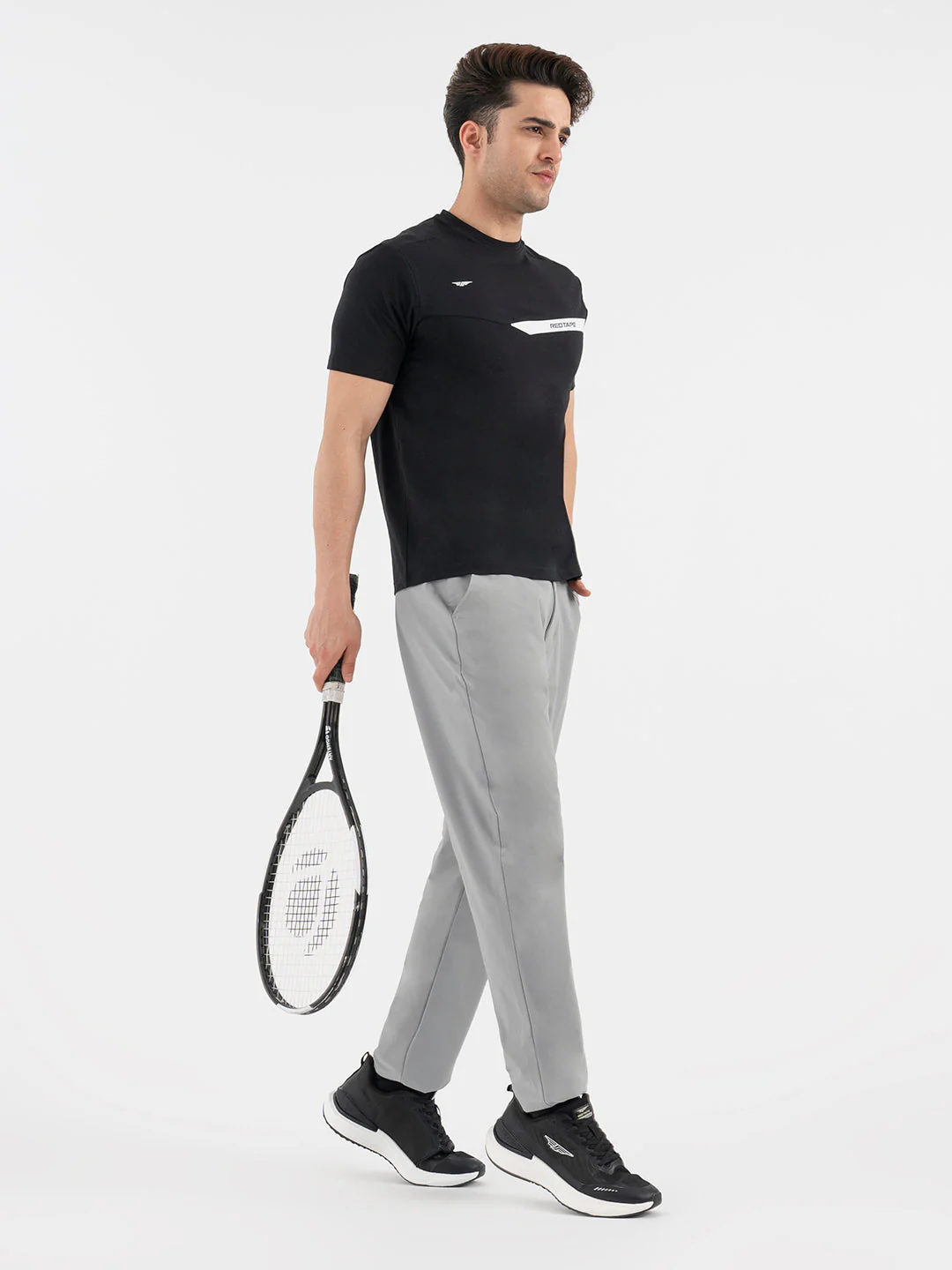 Red Tape Grey Pants for Men - Image 5