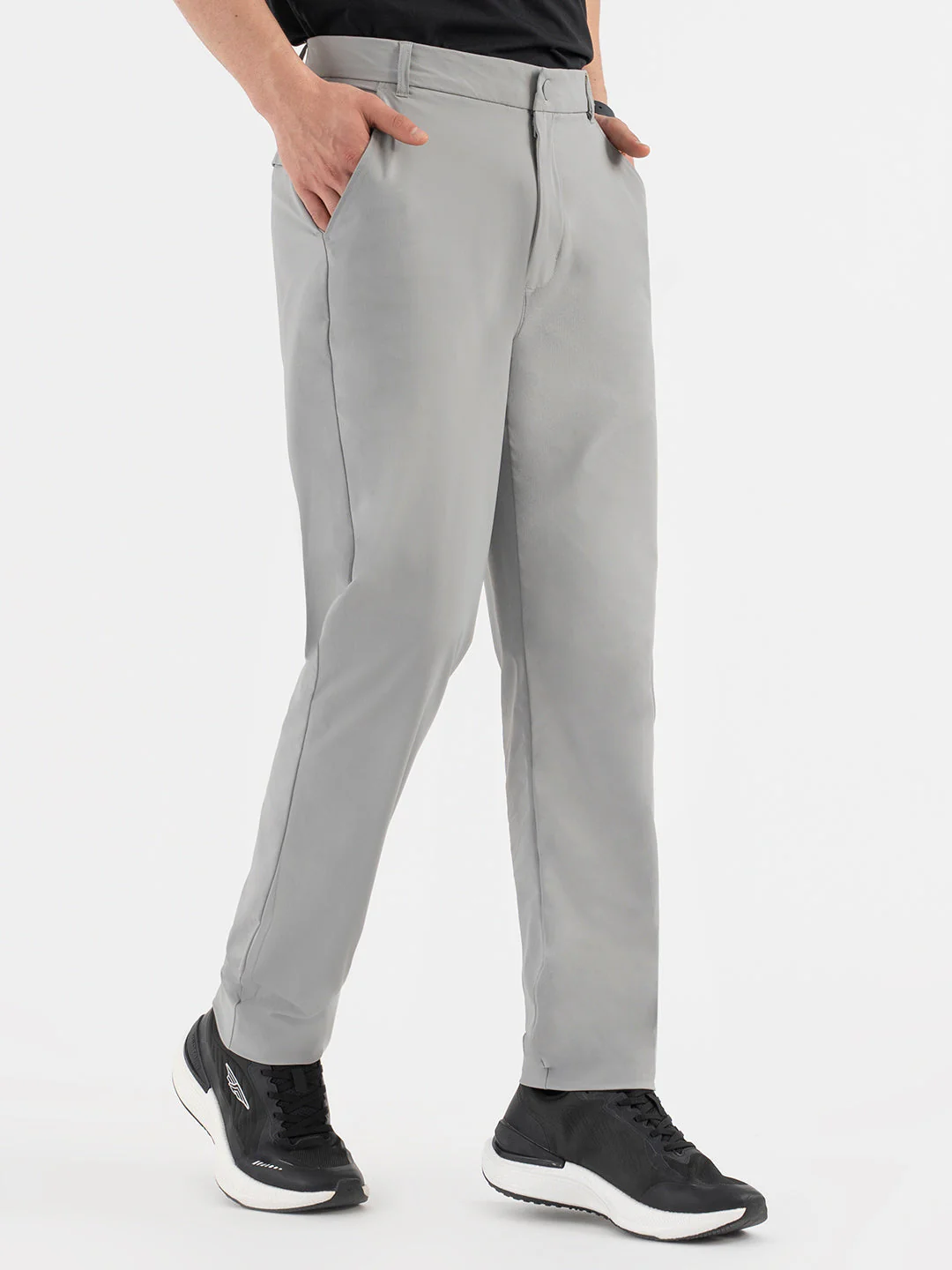 Red Tape Grey Pants for Men - Image 6