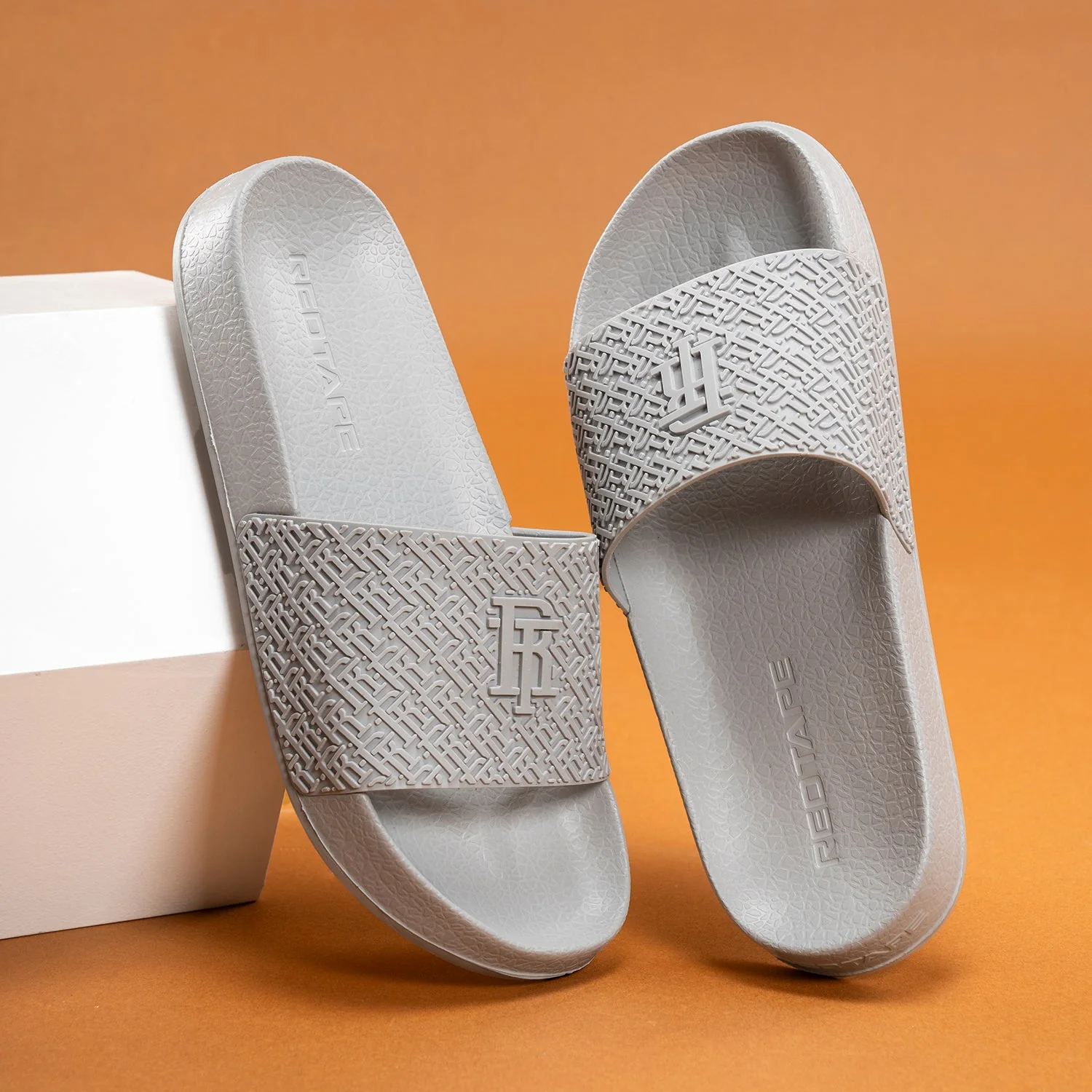 Grey Sliders for Men - Image 6
