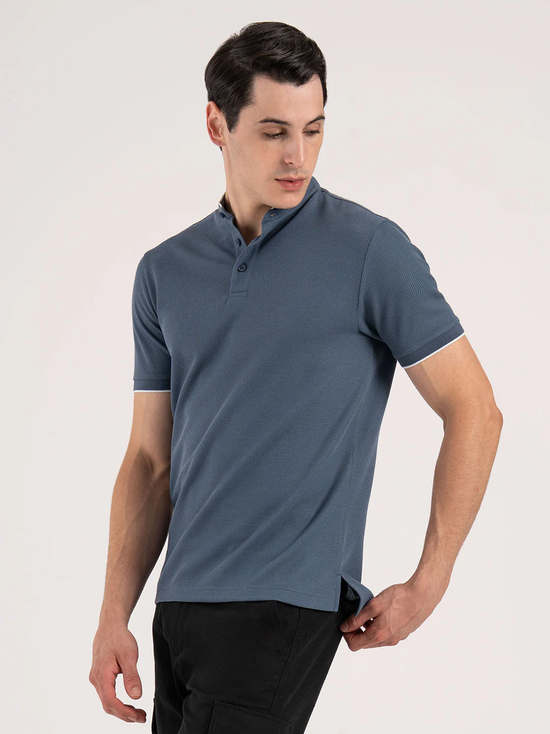 Henley T-Shirt for Men - Image 4
