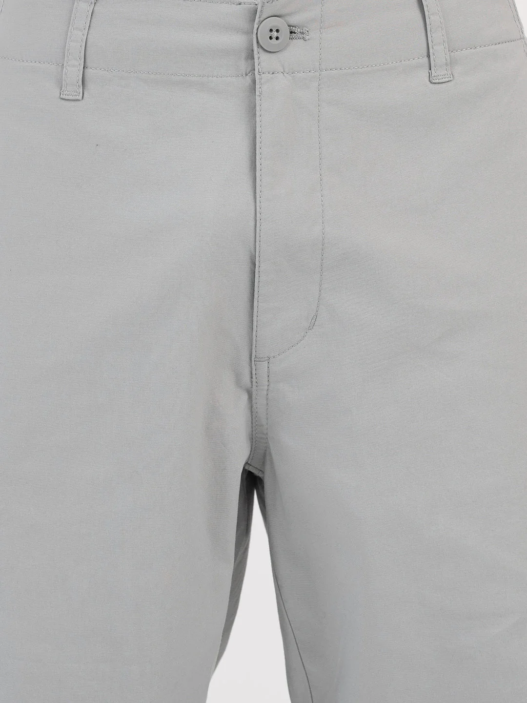 Red Tape Ice Grey Cargo Joggers for Men - Image 4
