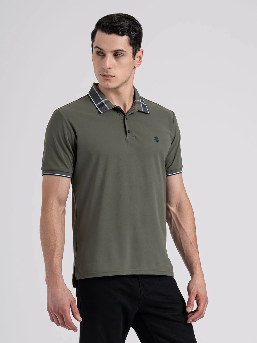 Jacquard Collar Polo T-shirt for Men | Premium Comfort | Sharp Look - Image 6
