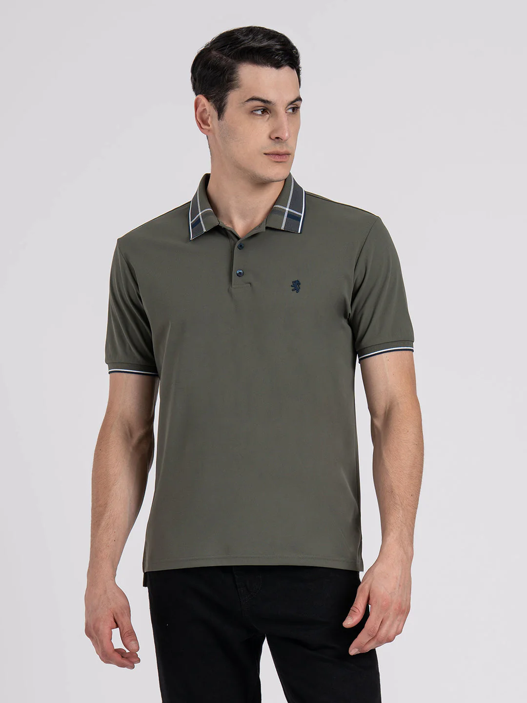 Jacquard Collar Polo T-shirt for Men | Premium Comfort | Sharp Look - Image 7