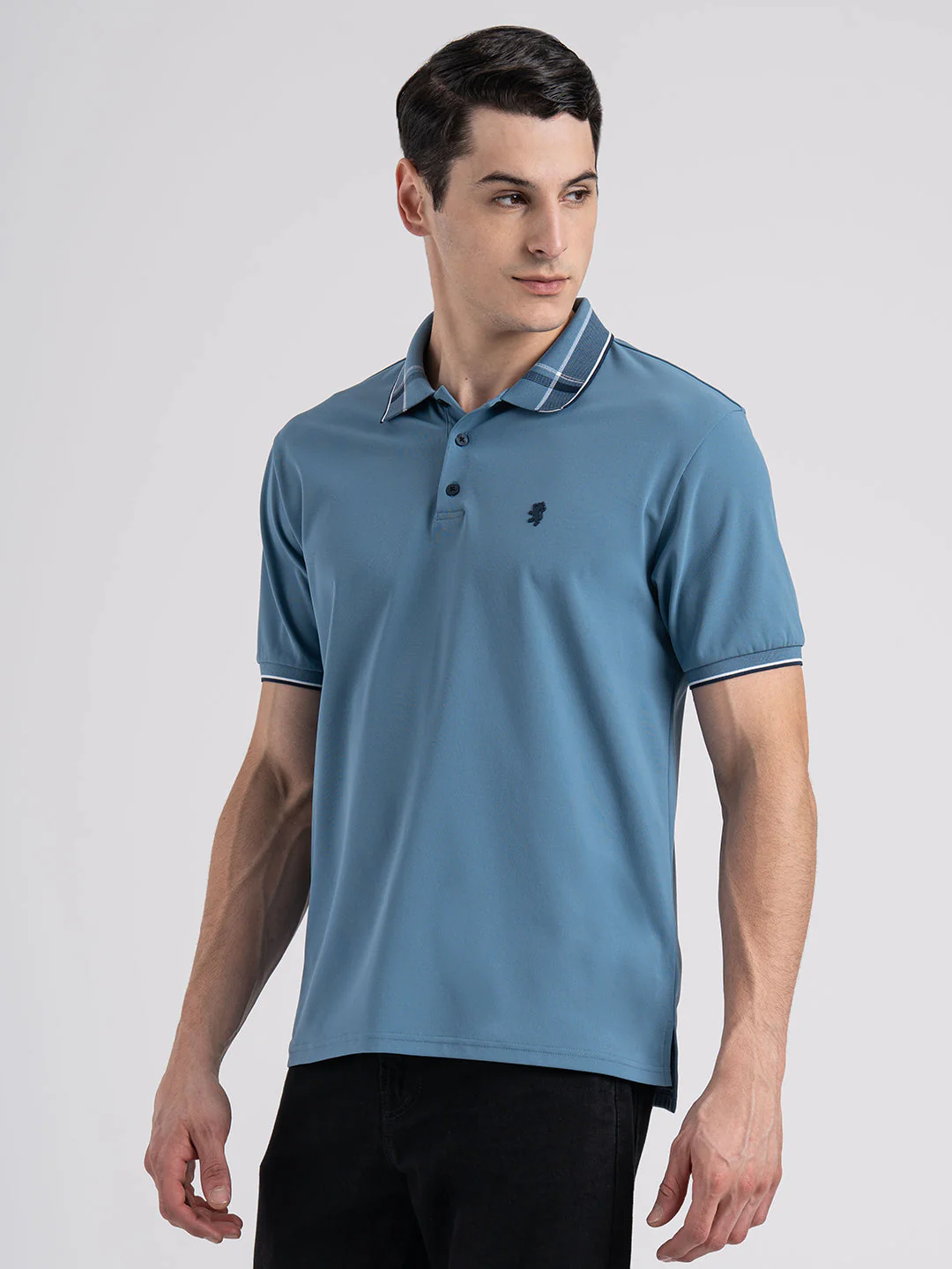 Jacquard Collar Polo T-shirt for Men | Premium Comfort | Sharp Look - Image 6