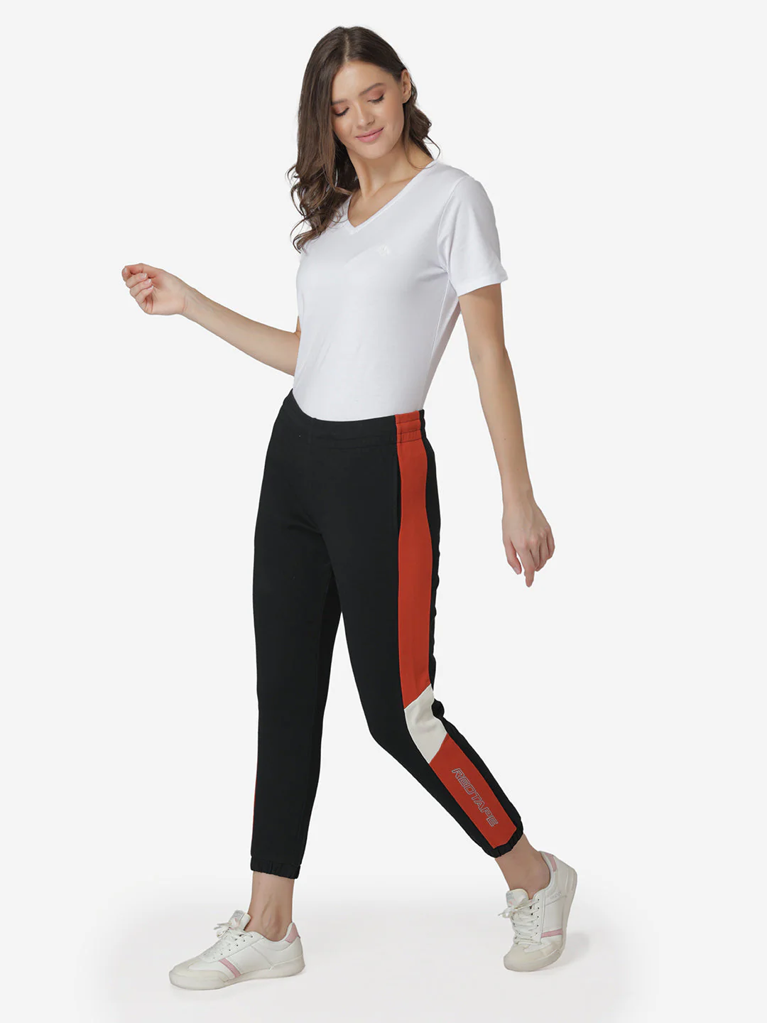 Joggers for Women in Black | Cotton Athleisure Jogger Pants - Image 4