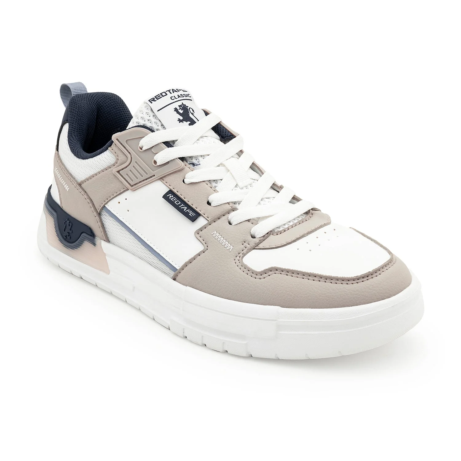 Lifestyle Sneaker Shoes for Men Classic Rounded Toe, Soothing Insole & Impact-Resistant Comfort - Image 2