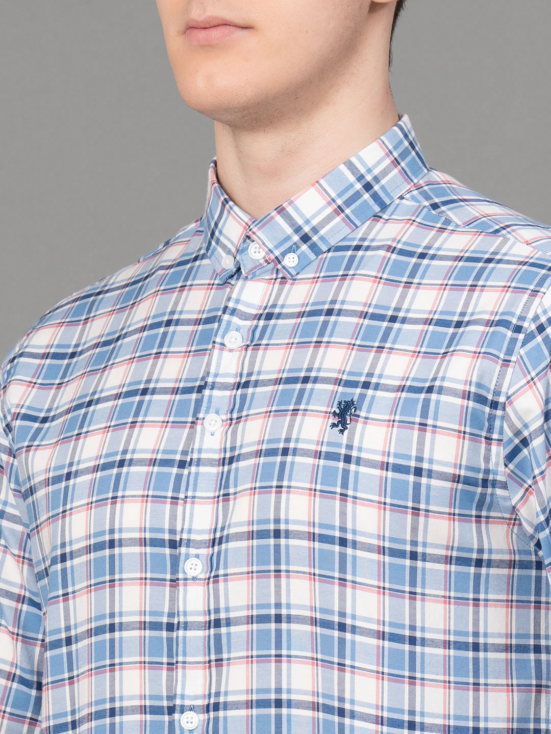 Casual Checked Regular Fit Shirt For Men - Image 4