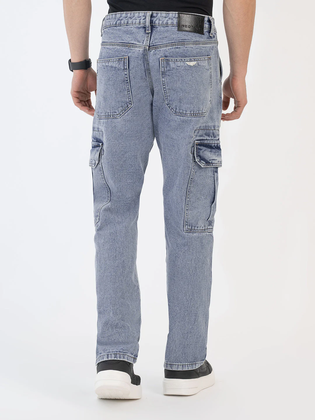 Red Tape Light Blue Jeans for Men - Image 3