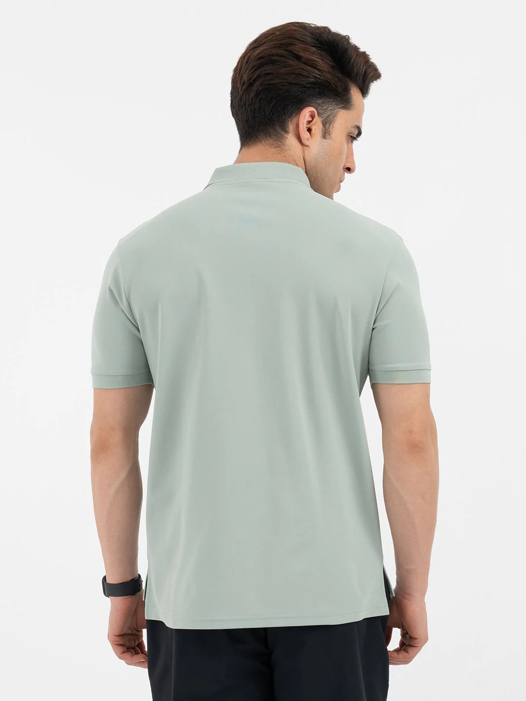Red Tape Light Green Polo T-Shirt for Men - Image 3
