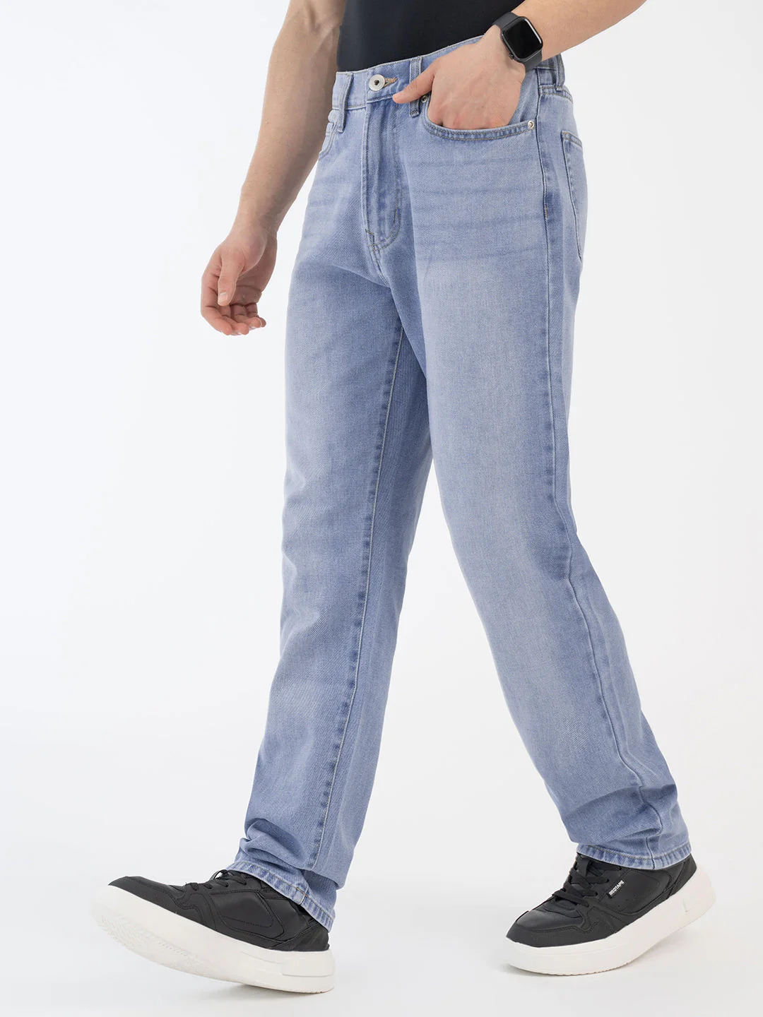 Red Tape Light Blue Jeans for Men - Image 2